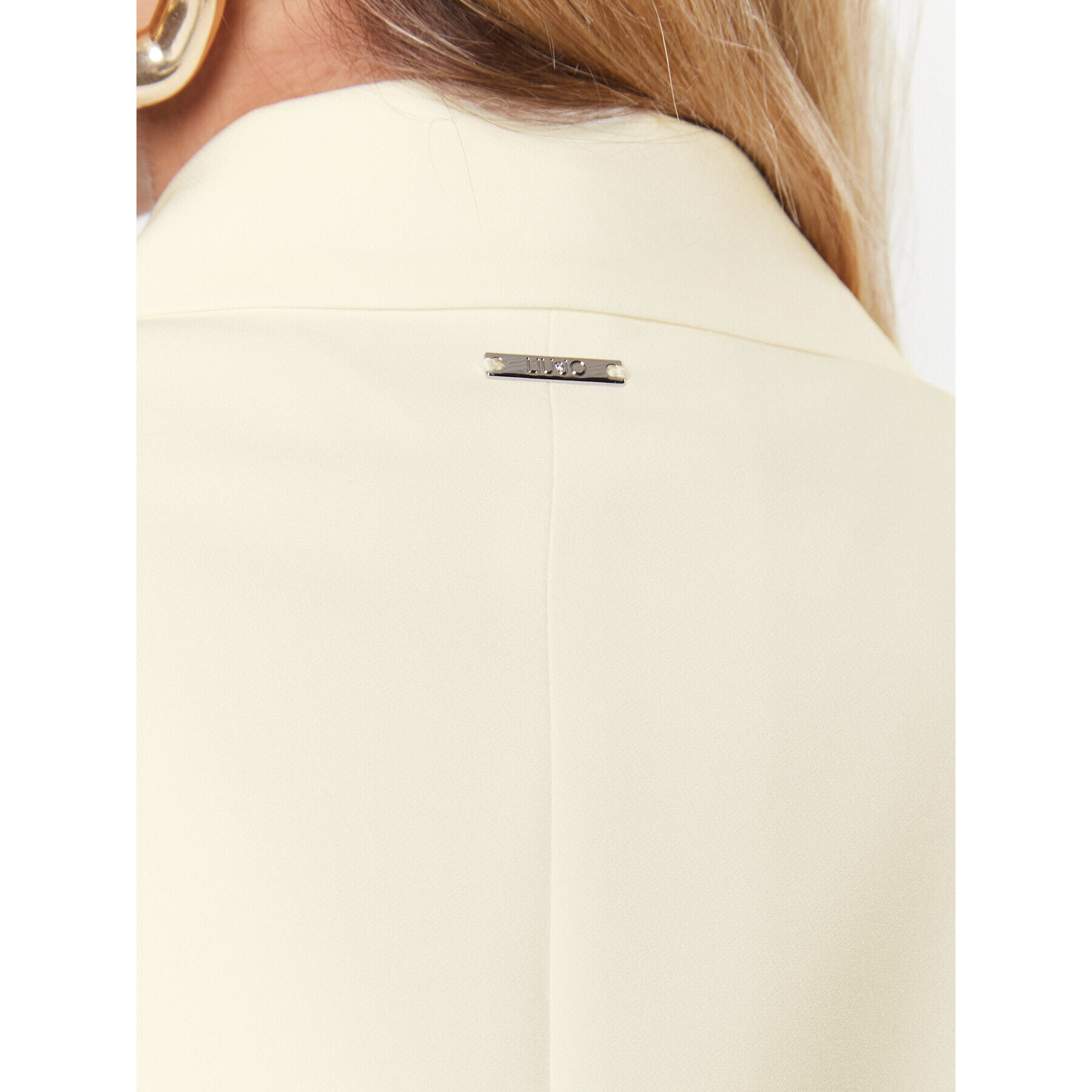 Liu Jo Сако WA3433 T7896 Екрю Regular Fit - Pepit.bg