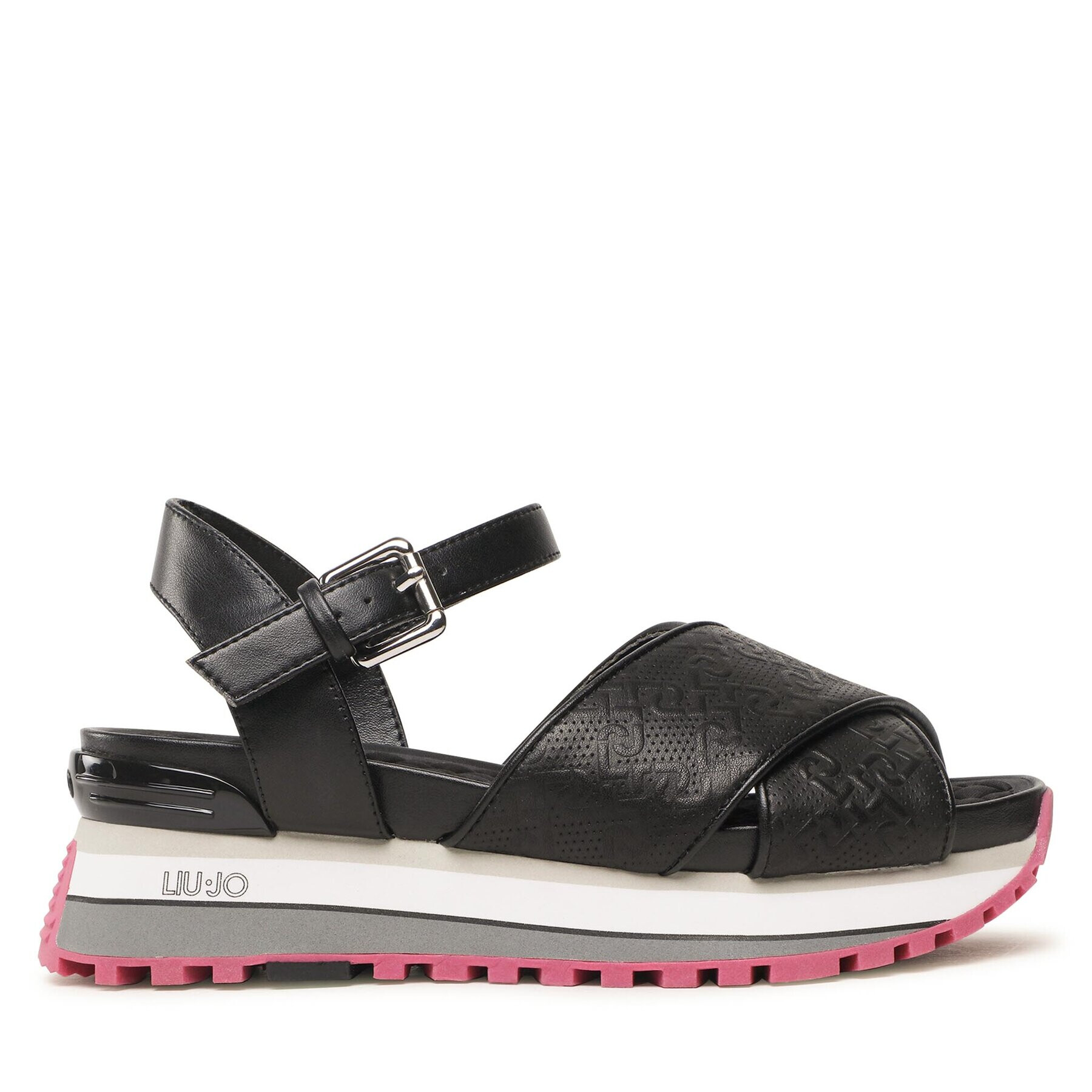 Liu Jo Сандали Maxi Wonder 11 BA3163 PX298 Черен - Pepit.bg
