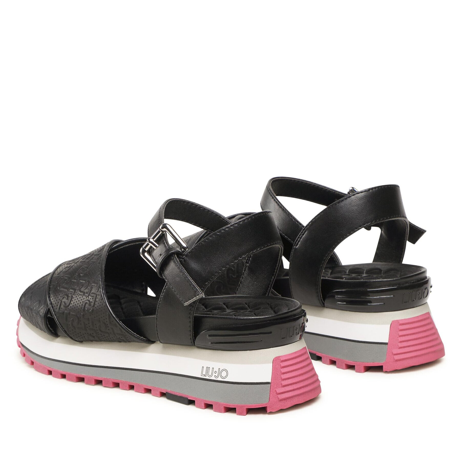 Liu Jo Сандали Maxi Wonder 11 BA3163 PX298 Черен - Pepit.bg