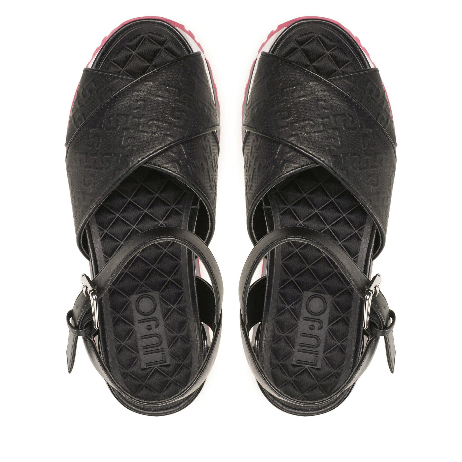 Liu Jo Сандали Maxi Wonder 11 BA3163 PX298 Черен - Pepit.bg