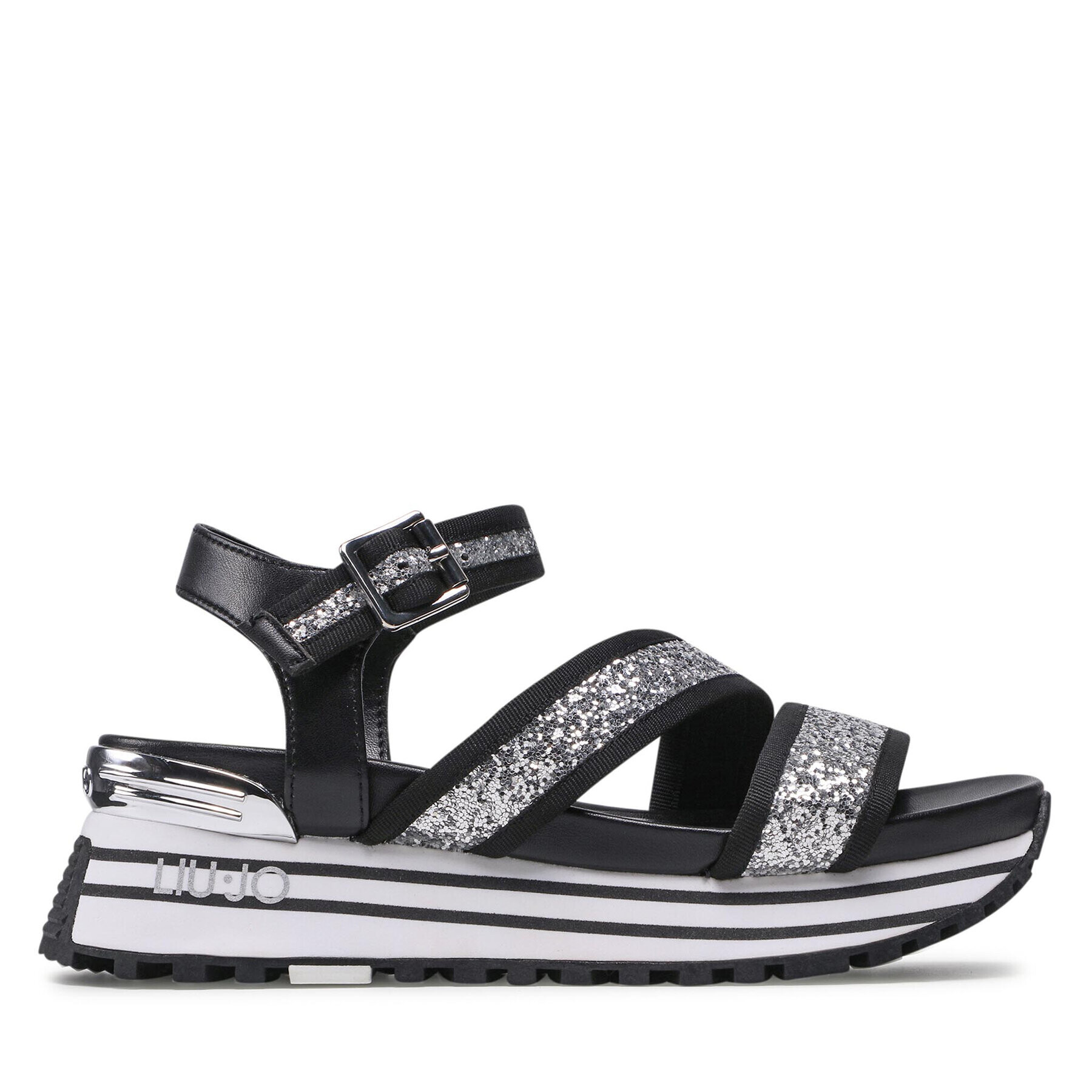 Liu Jo Сандали Maxi Wonder Sandal 15 BA2147 TX053 Черен - Pepit.bg