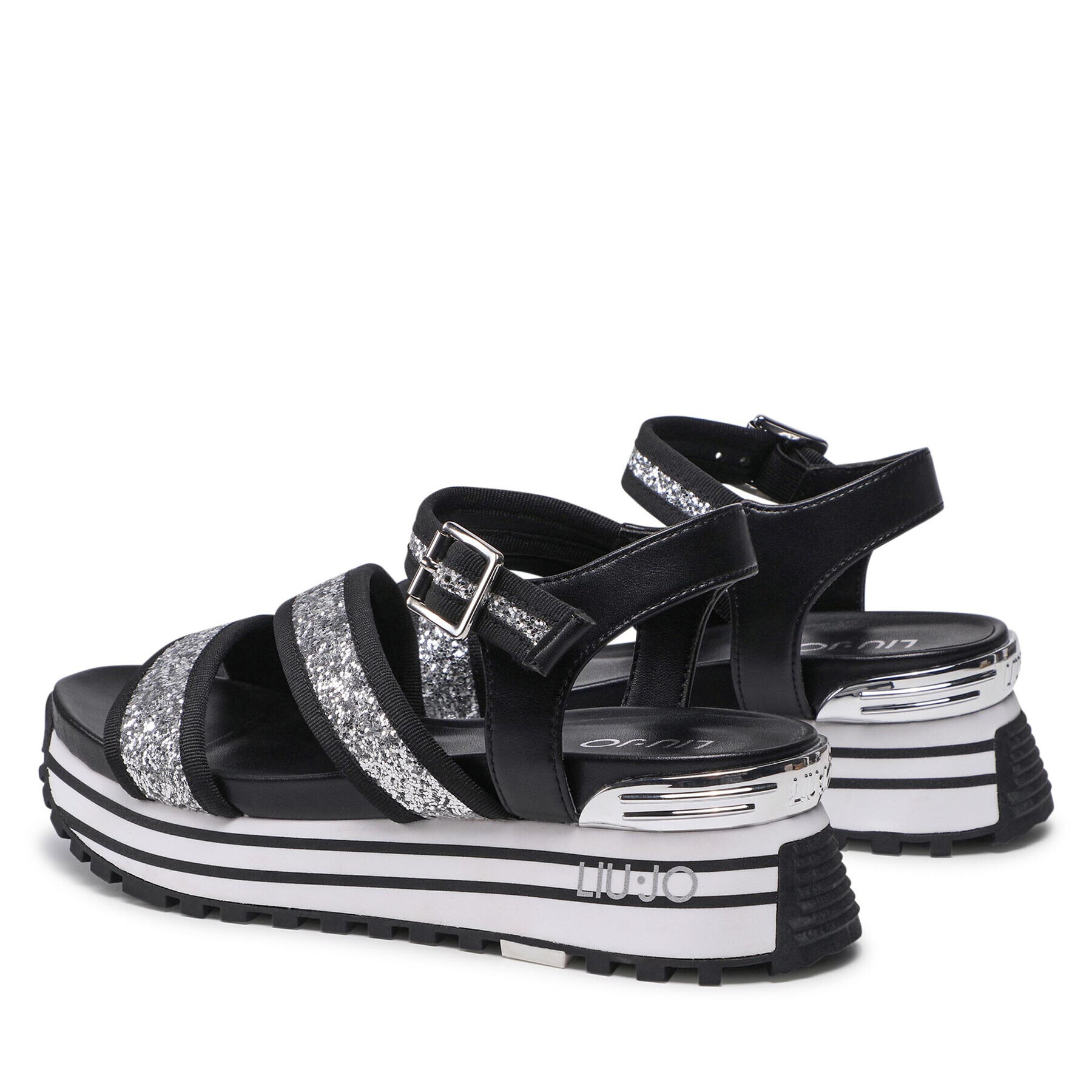 Liu Jo Сандали Maxi Wonder Sandal 15 BA2147 TX053 Черен - Pepit.bg