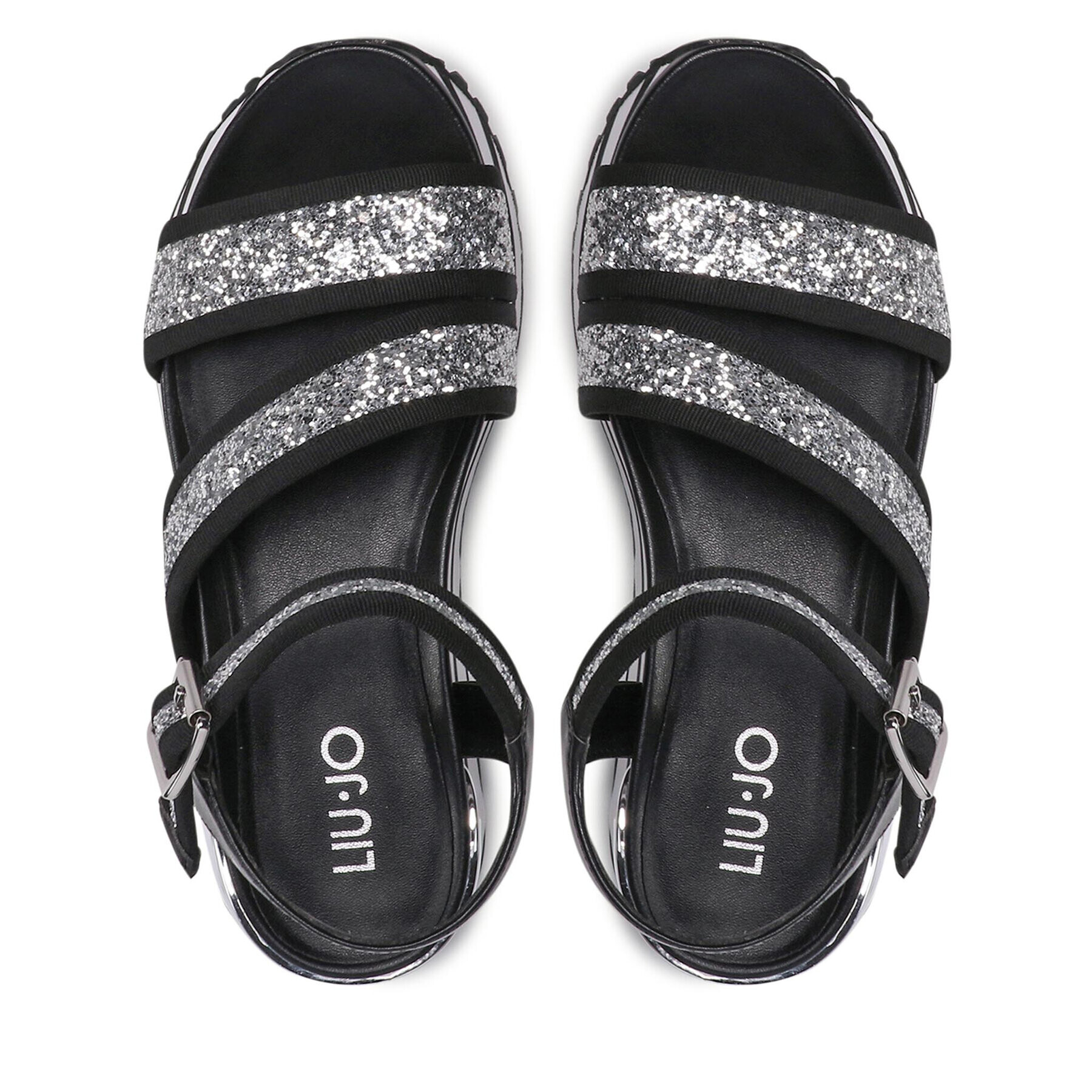Liu Jo Сандали Maxi Wonder Sandal 15 BA2147 TX053 Черен - Pepit.bg