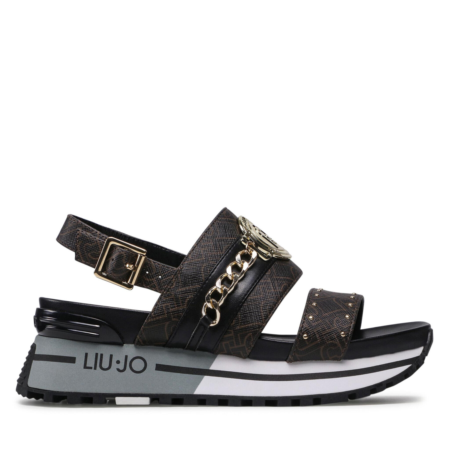 Liu Jo Сандали Maxi Wonder Sandal 8 BA2149 EX057 Кафяв - Pepit.bg