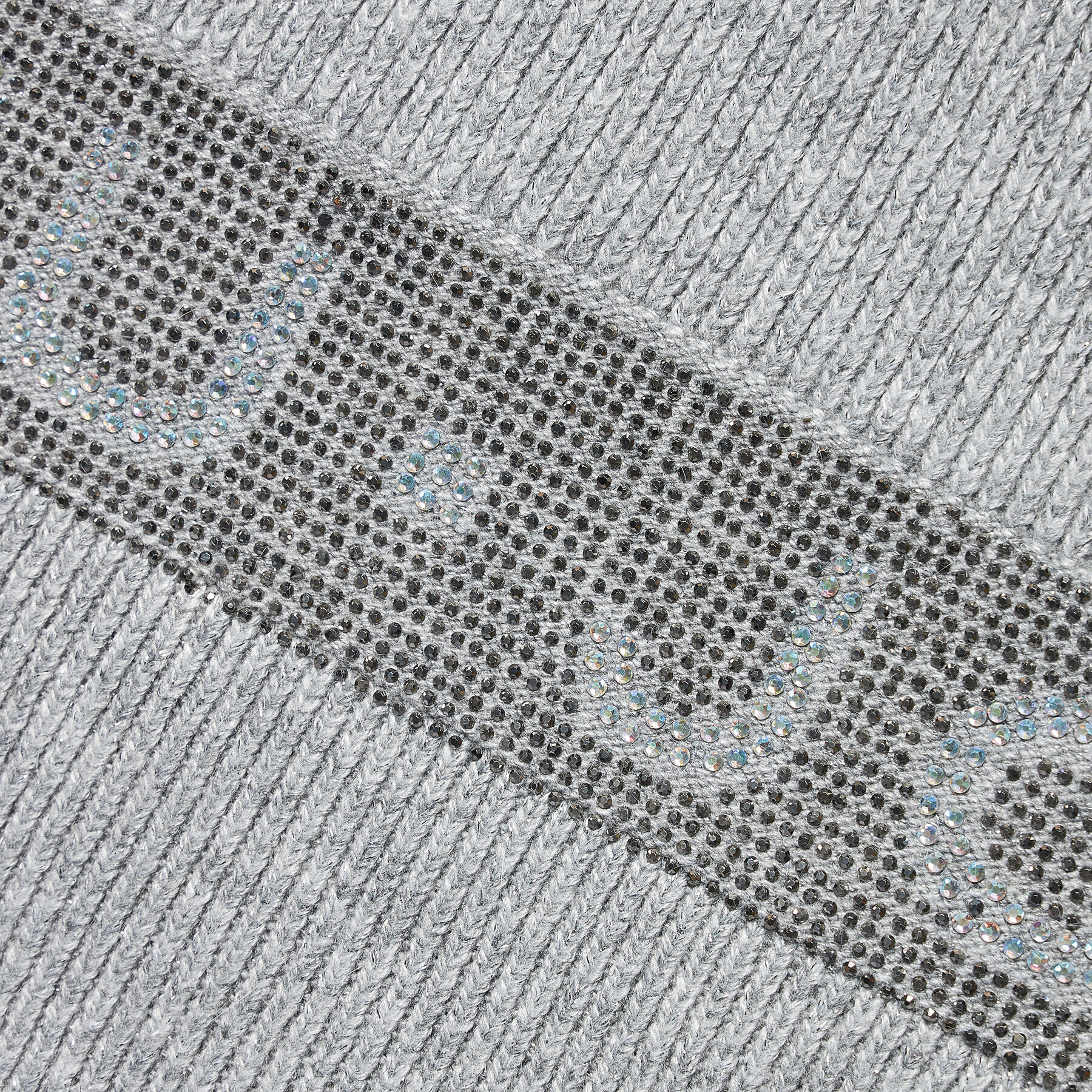 Liu Jo Шал Sciarpa Logo Strass 3F1012 M0300 Сив - Pepit.bg