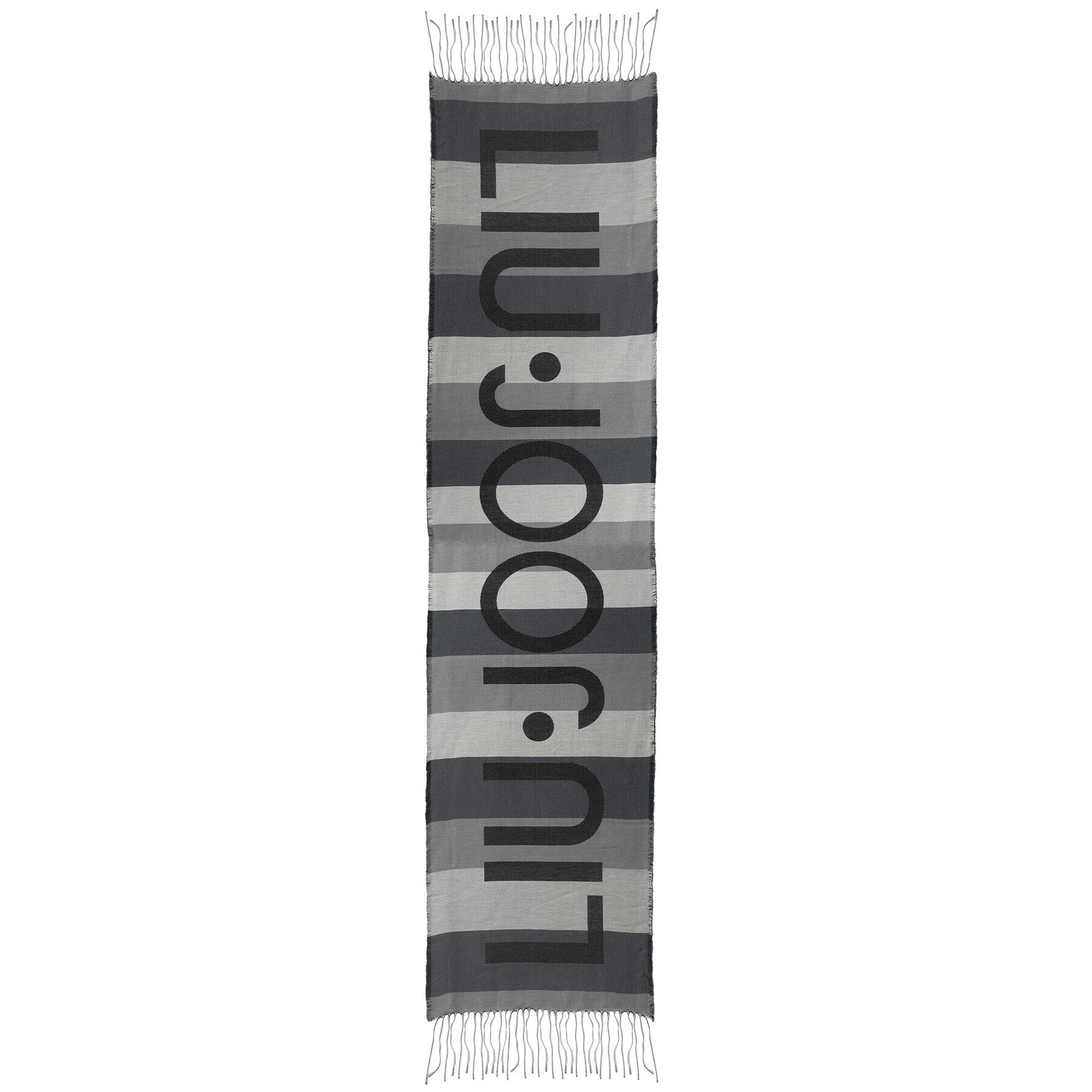 Liu Jo Шал Stola righe Macrolo 2A0023 T0300 Сив - Pepit.bg