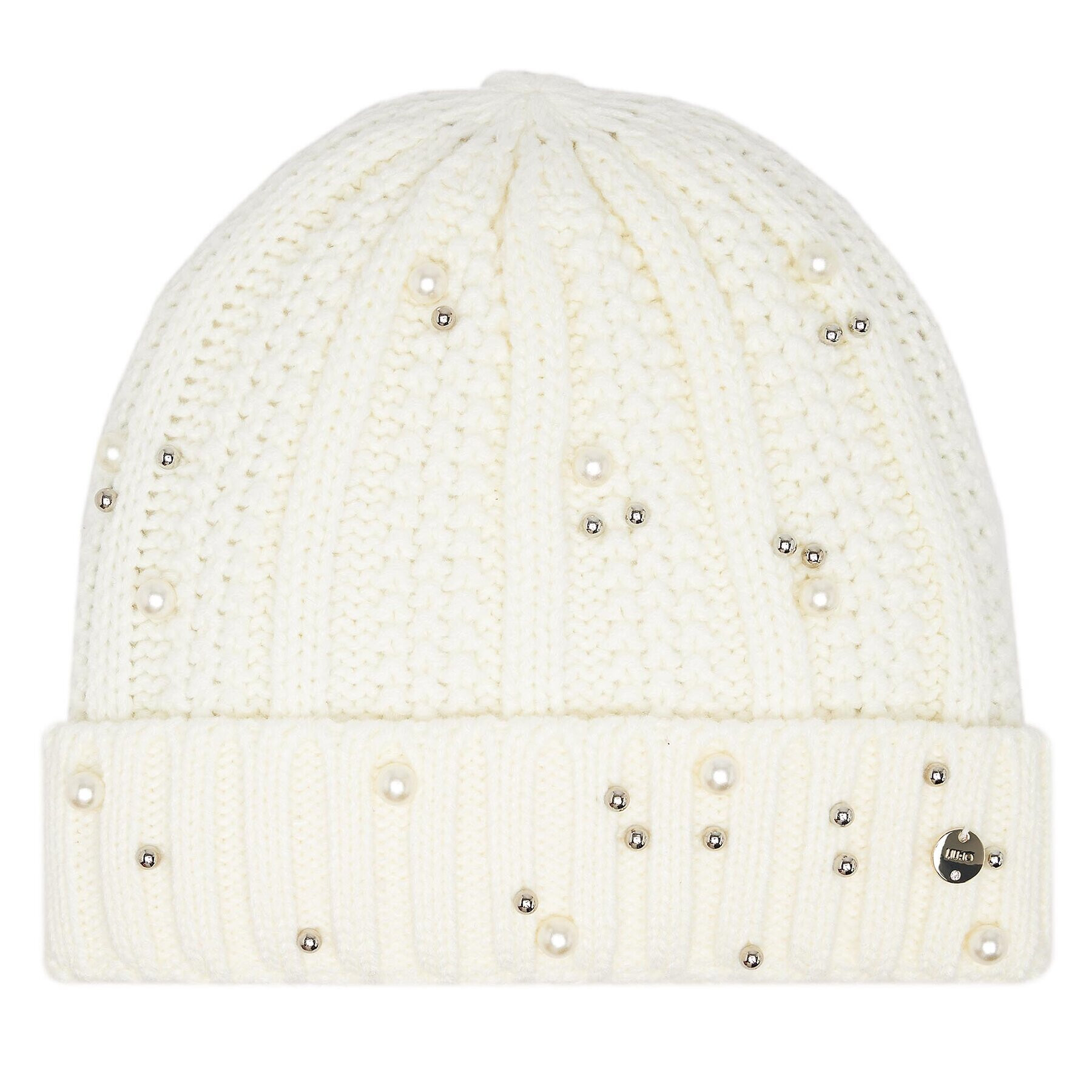 Liu Jo Шапка Cappello Con Applica 2F3065 M0300 Бял - Pepit.bg