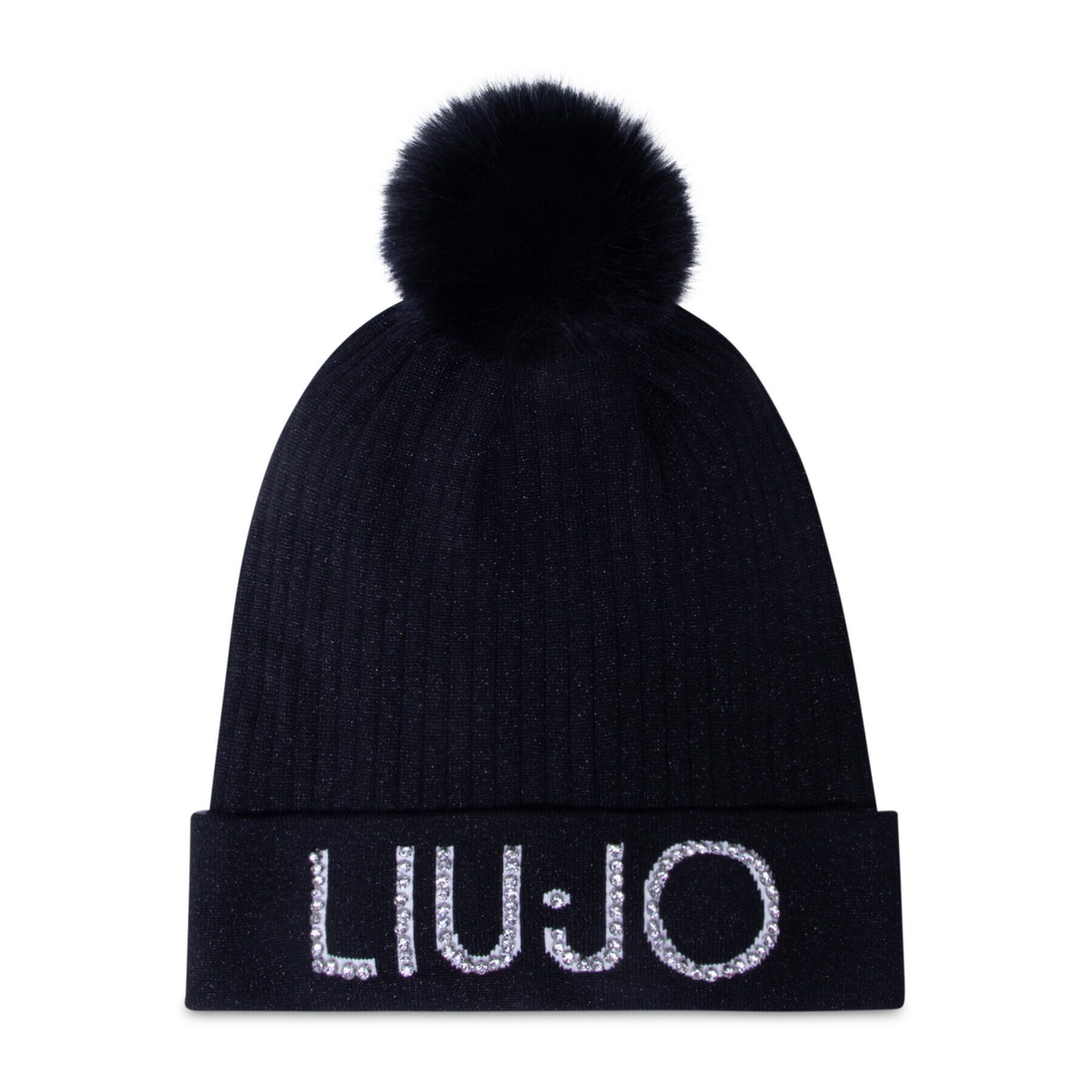 Liu Jo Шапка Cappello Maglia Pon TF2230 MA71M Черен - Pepit.bg