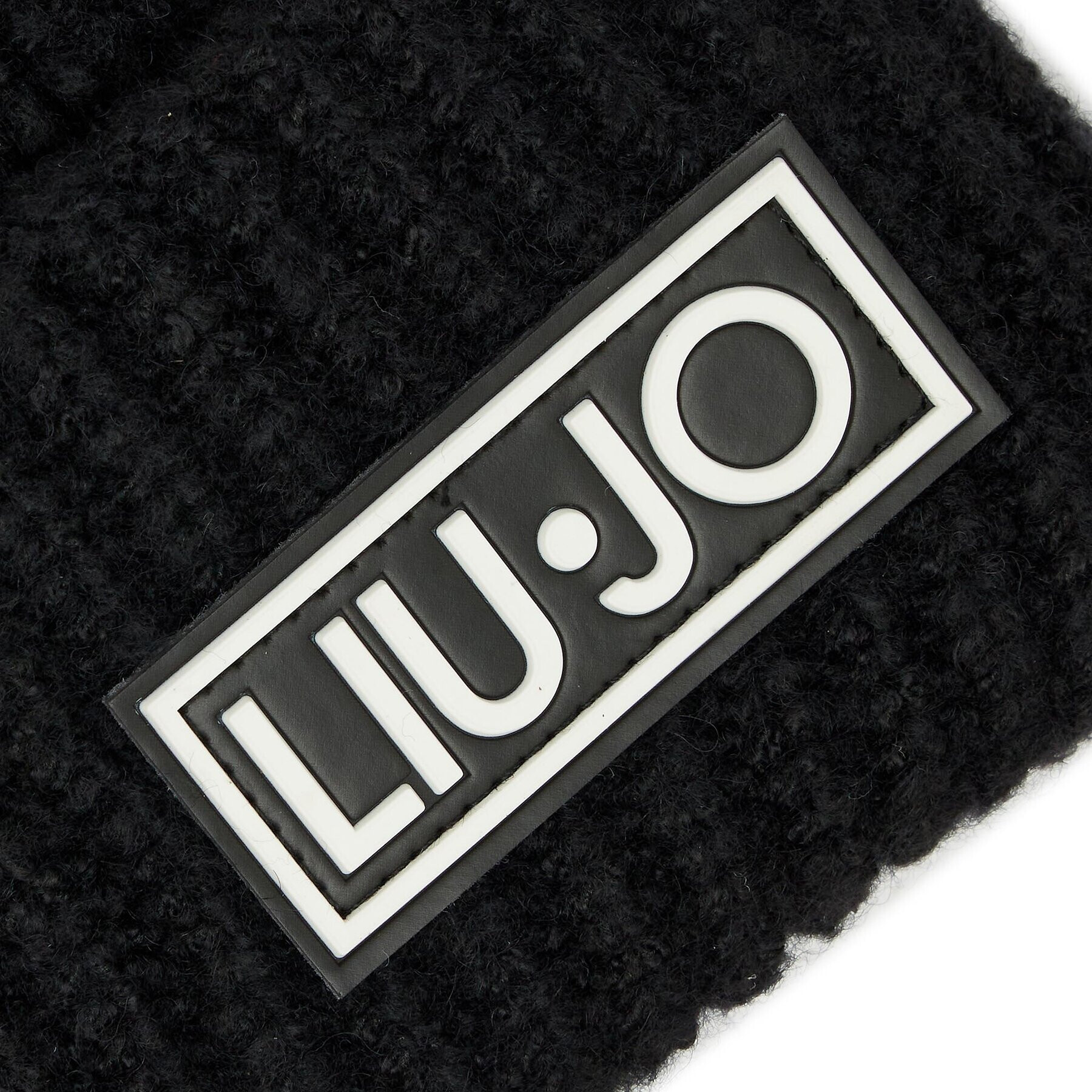 Liu Jo Шапка Logo Eff.Gom 2F3009 M0300 Черен - Pepit.bg