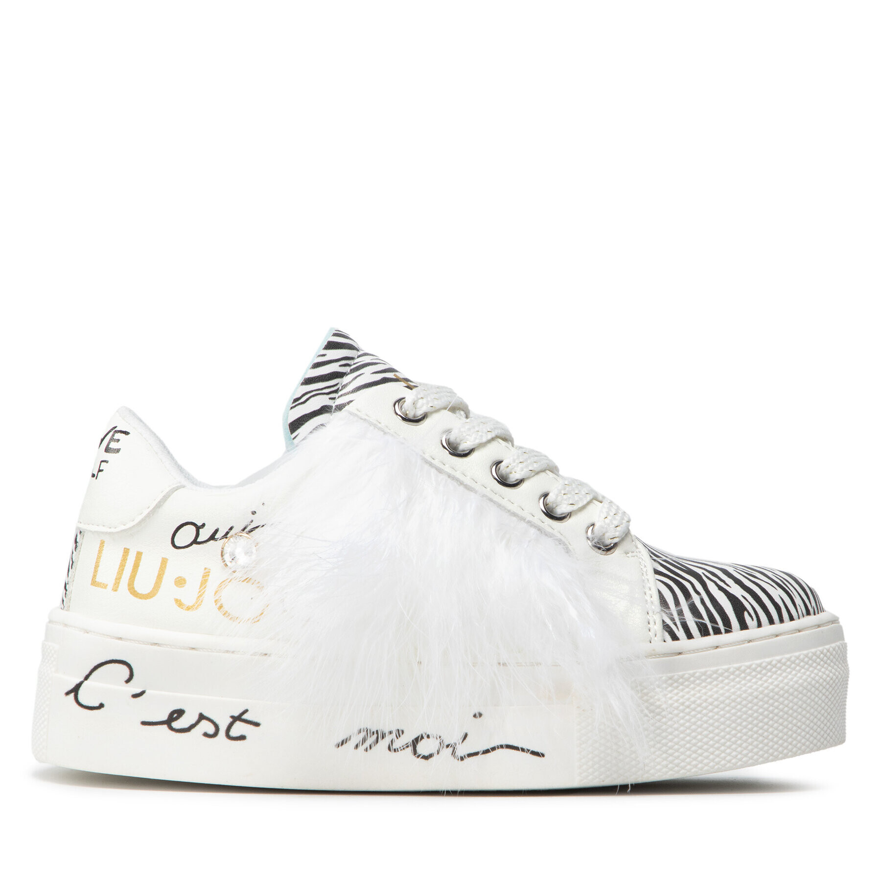 Liu Jo Сникърси Alicia Chic 305 4A2483 EX014 M Бял - Pepit.bg