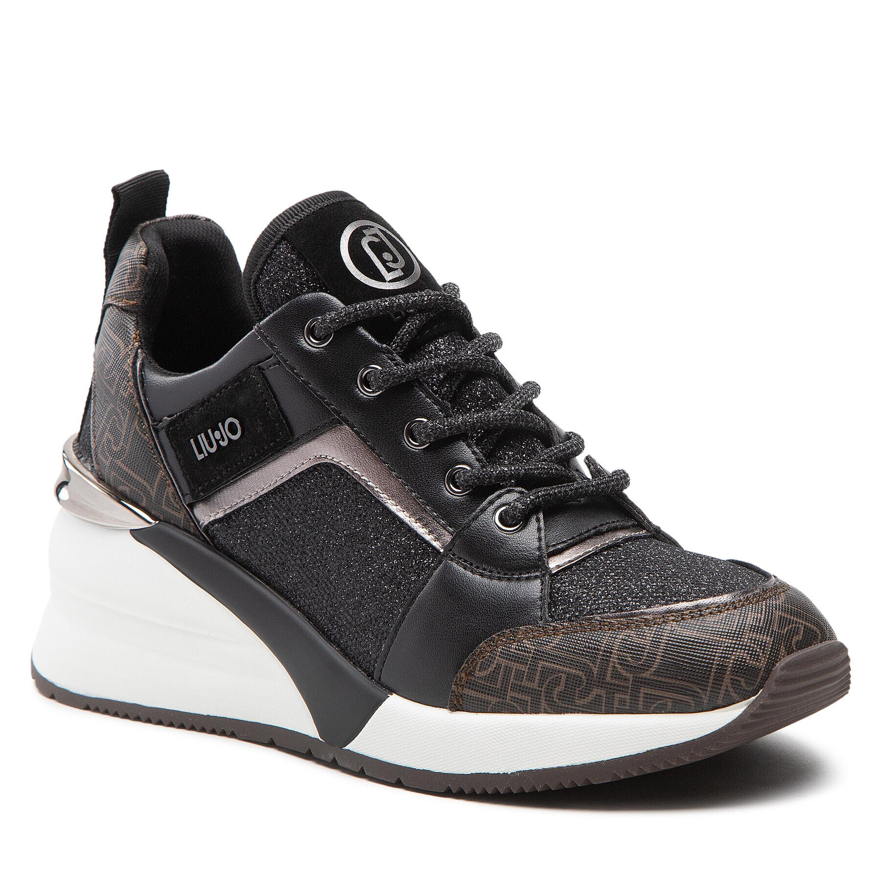 Liu Jo Сникърси Alyssa 01 BF2027 TX250 Черен - Pepit.bg