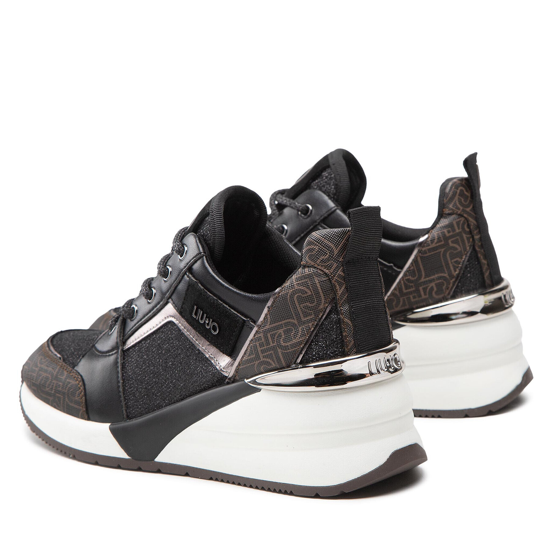 Liu Jo Сникърси Alyssa 01 BF2027 TX250 Черен - Pepit.bg