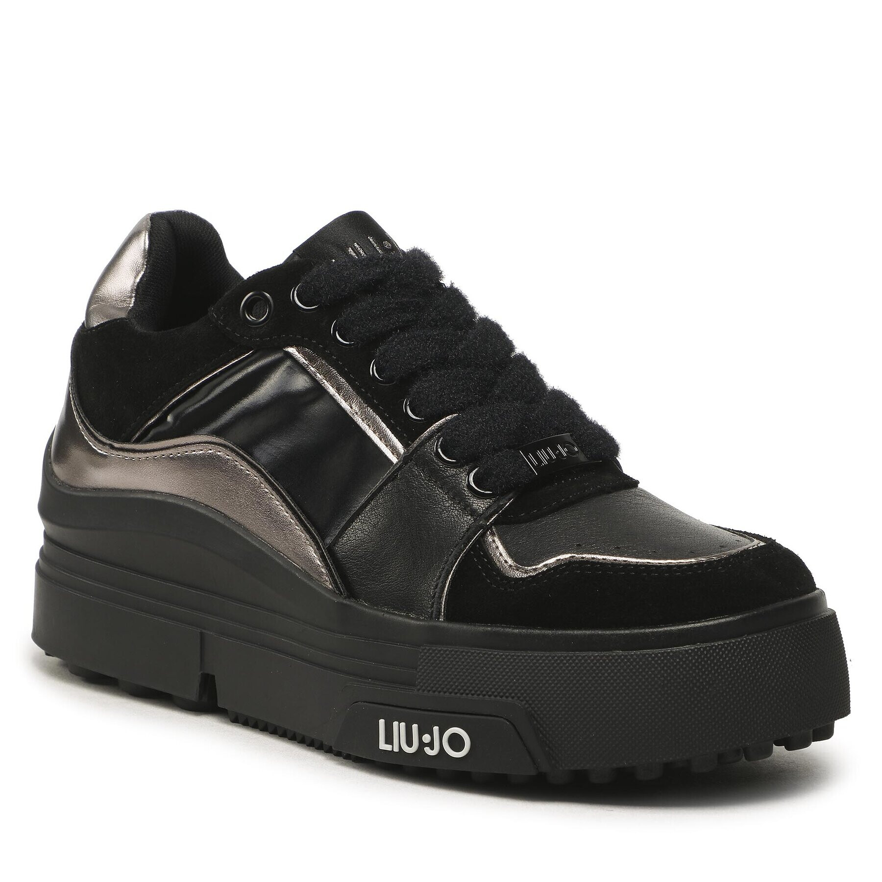 Liu Jo Сникърси Hero 15 BF2163 PX313 Черен - Pepit.bg