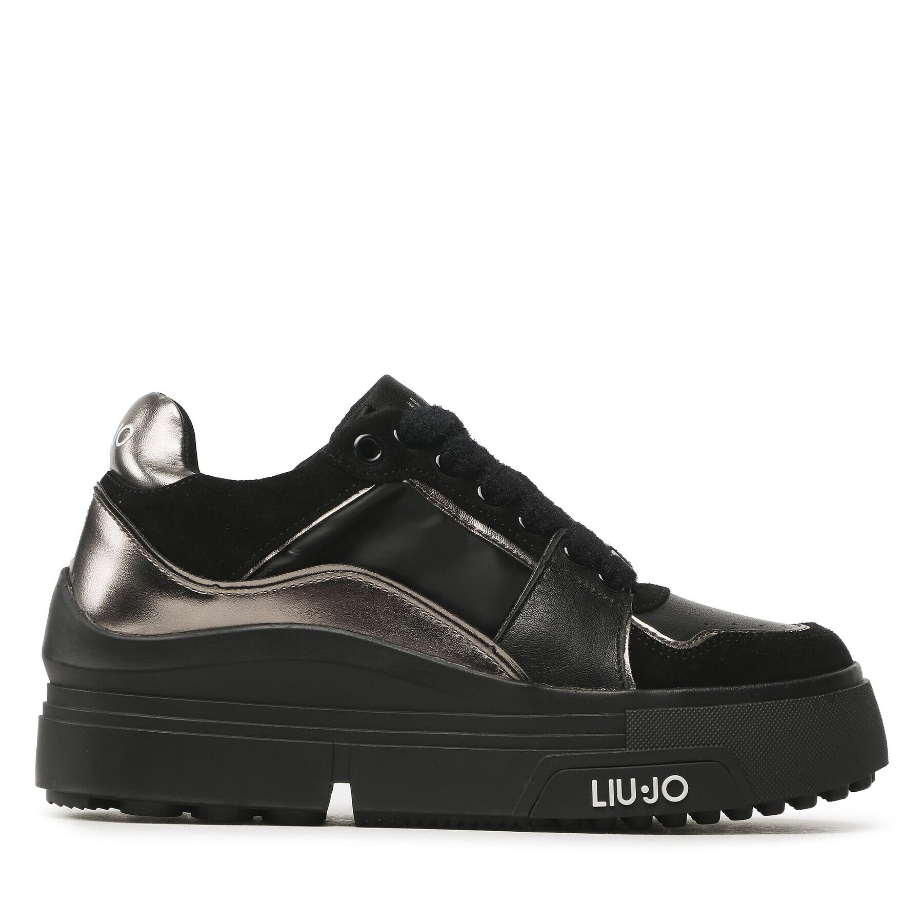 Liu Jo Сникърси Hero 15 BF2163 PX313 Черен - Pepit.bg