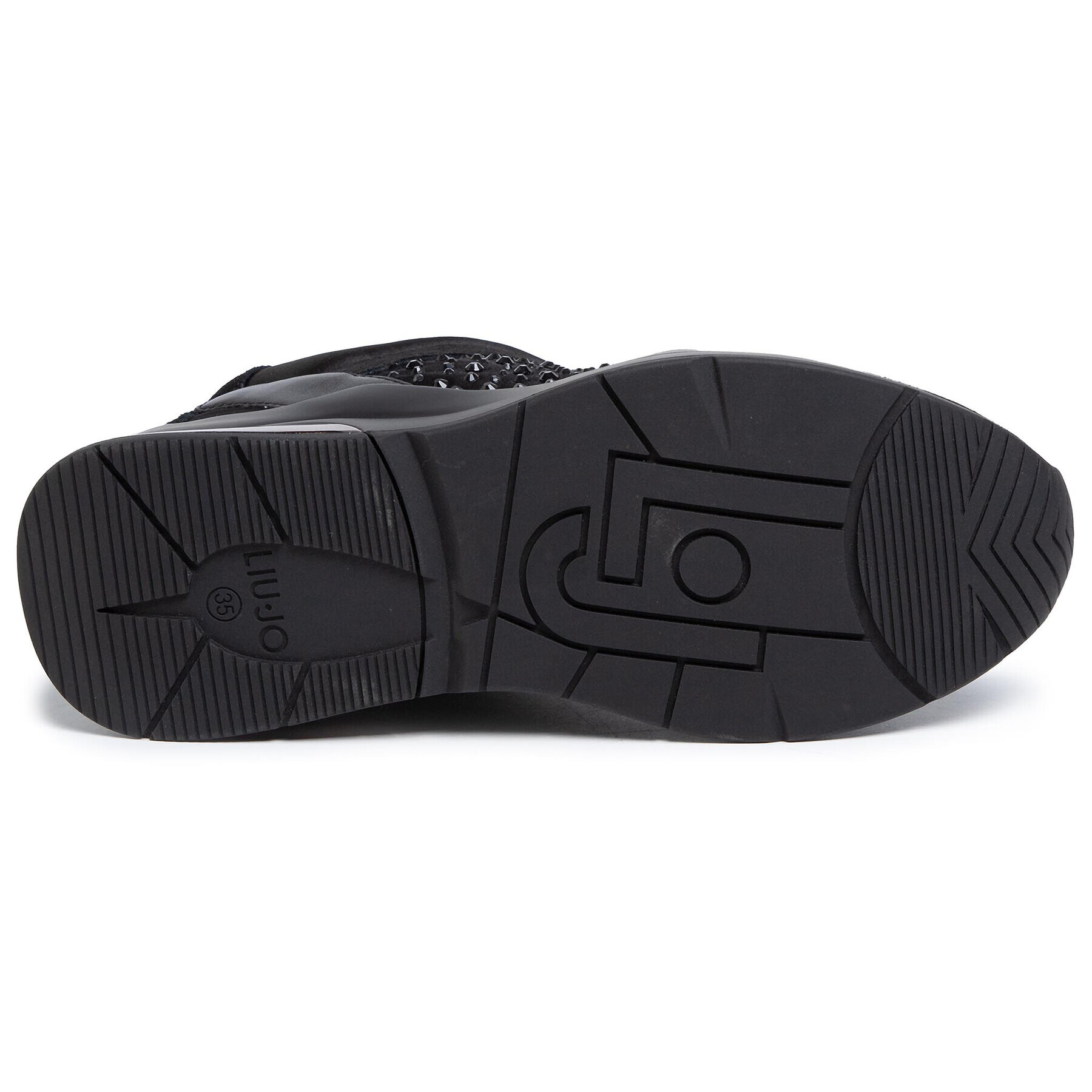 Liu Jo Сникърси Karlie 12 BF0027 TX003 Черен - Pepit.bg
