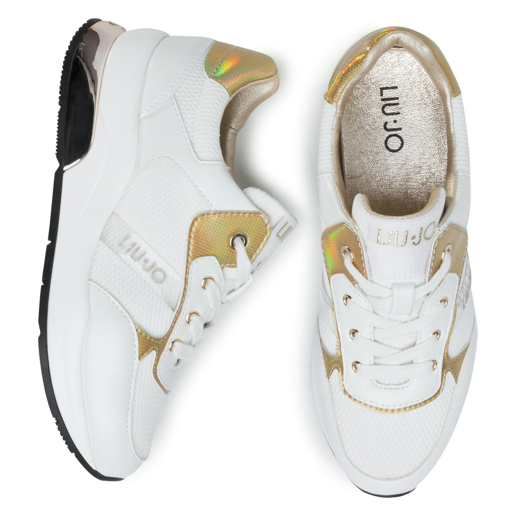Liu Jo Сникърси Karlie 80 4A0723 EX030 Бял - Pepit.bg