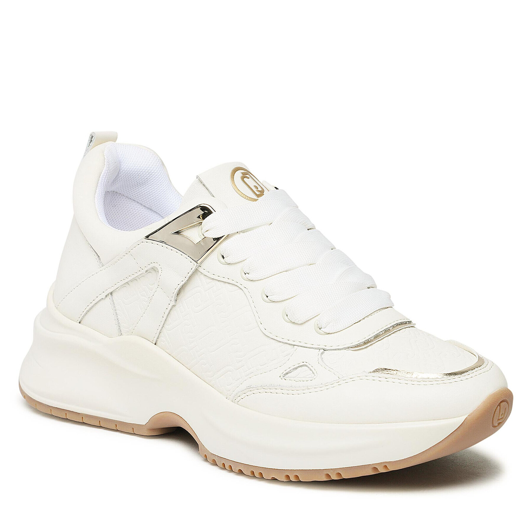 Liu Jo Сникърси Lily 10 BF2021 PX252 Бежов - Pepit.bg