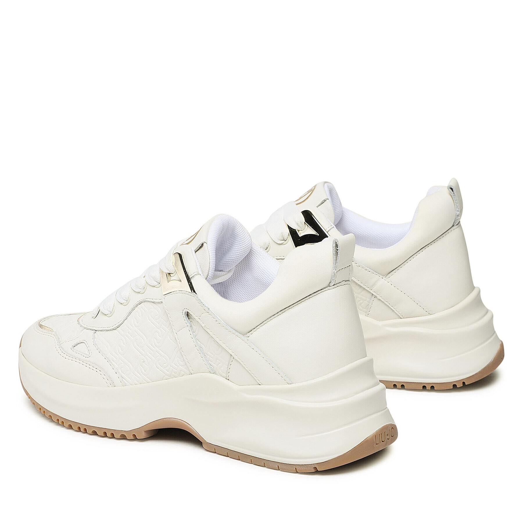 Liu Jo Сникърси Lily 10 BF2021 PX252 Бежов - Pepit.bg
