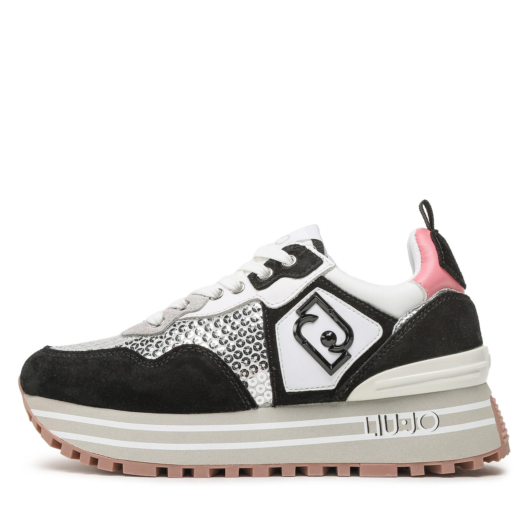 Liu Jo Сникърси Max Wonder 01 BA3013 PX343 Черен - Pepit.bg