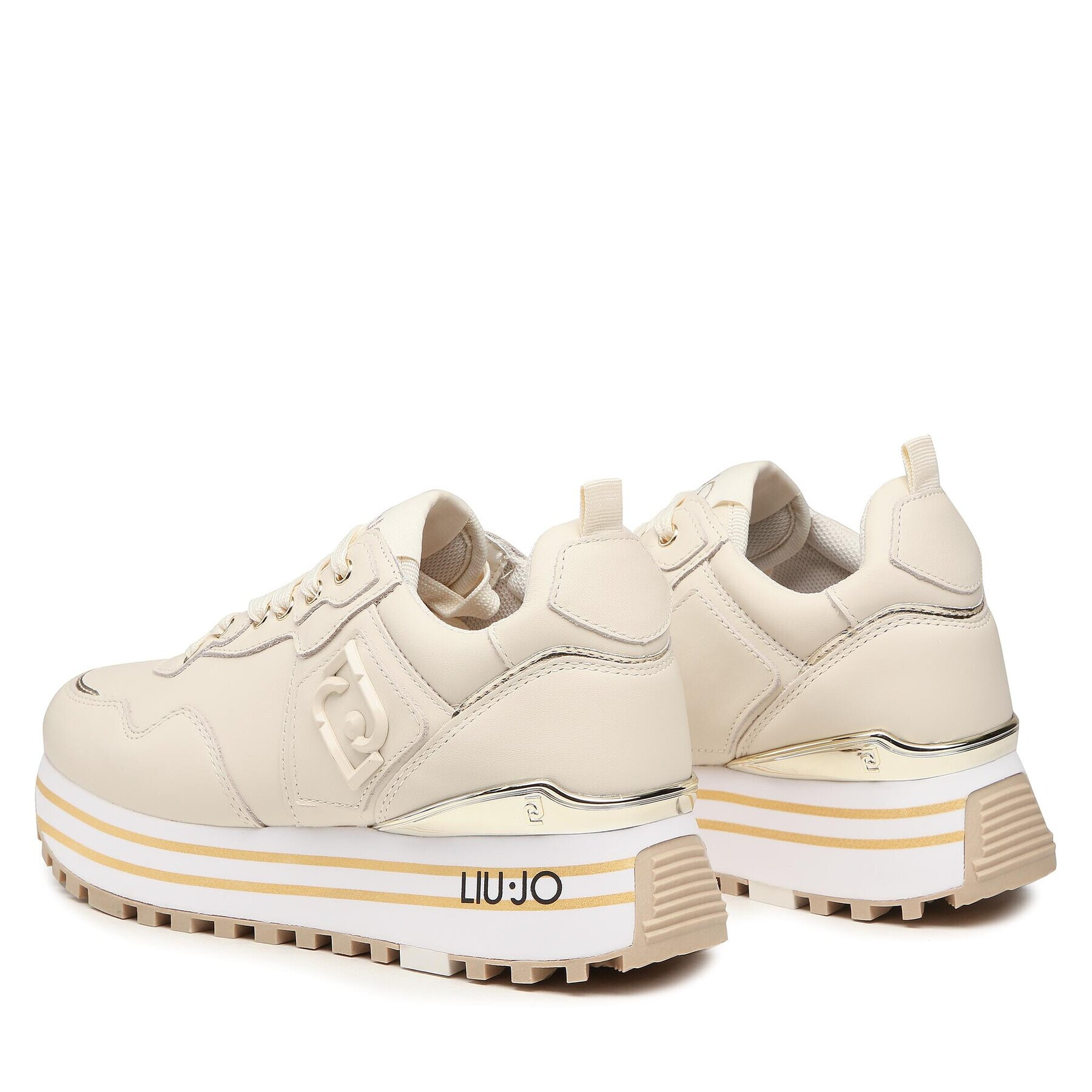 Liu Jo Сникърси Maxi Wonder 01 BA3013 P0102 Бежов - Pepit.bg