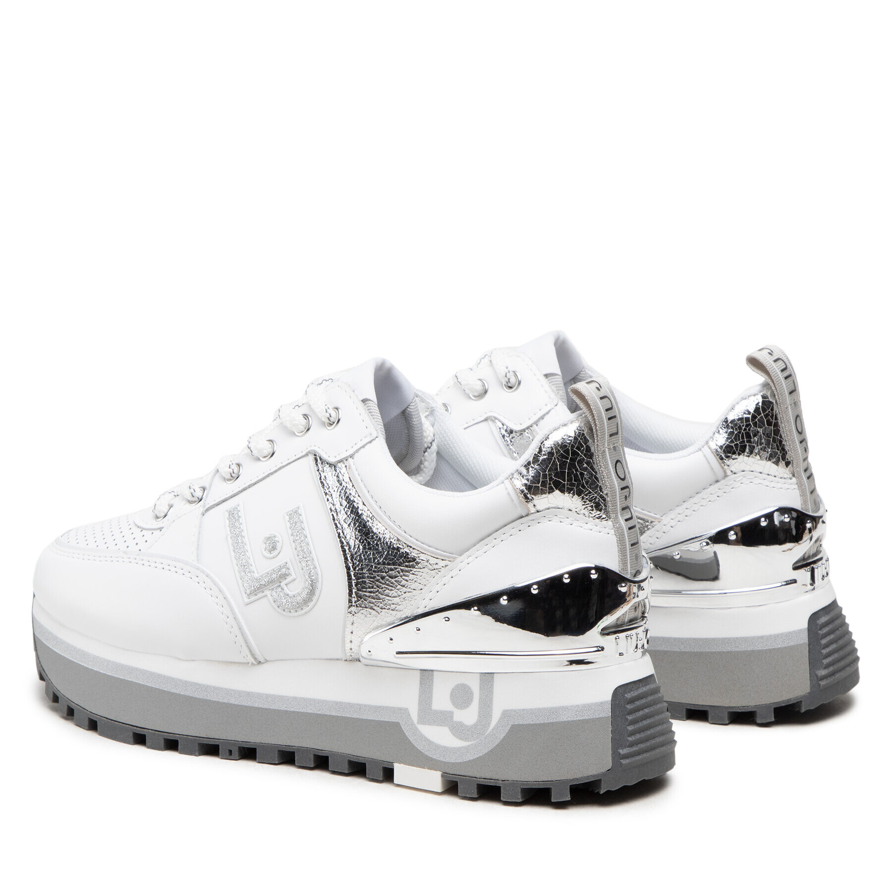 Liu Jo Сникърси Maxi Wonder 20 BA2055 PX100 Бял - Pepit.bg