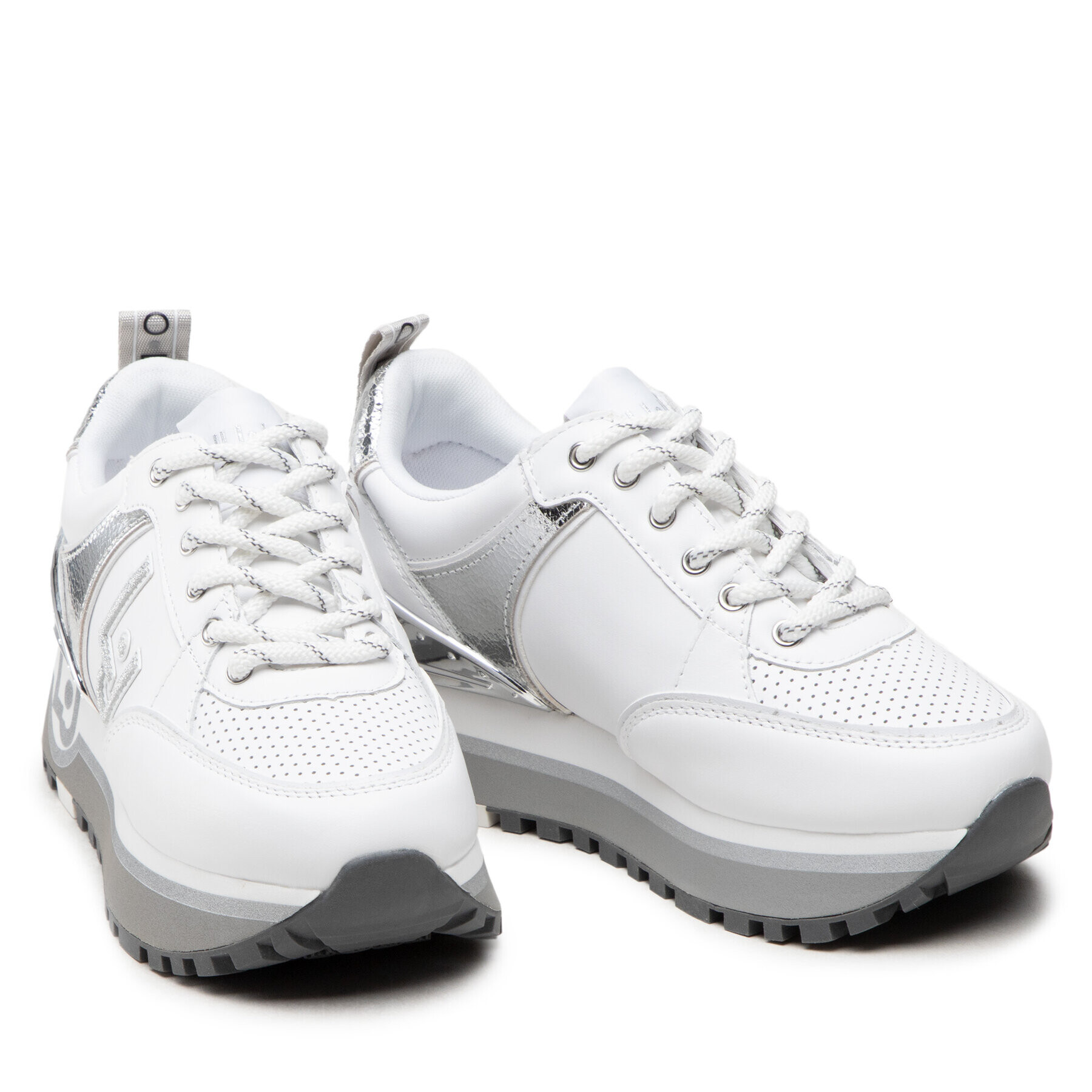 Liu Jo Сникърси Maxi Wonder 20 BA2055 PX100 Бял - Pepit.bg