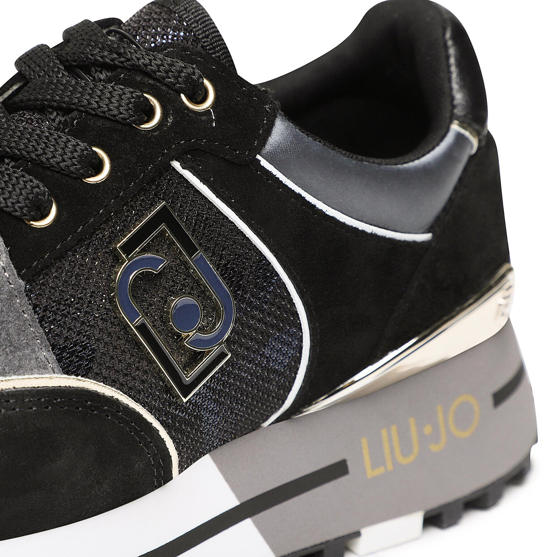 Liu Jo Сникърси Maxi Wonder 20 BF2097 PX255 Черен - Pepit.bg