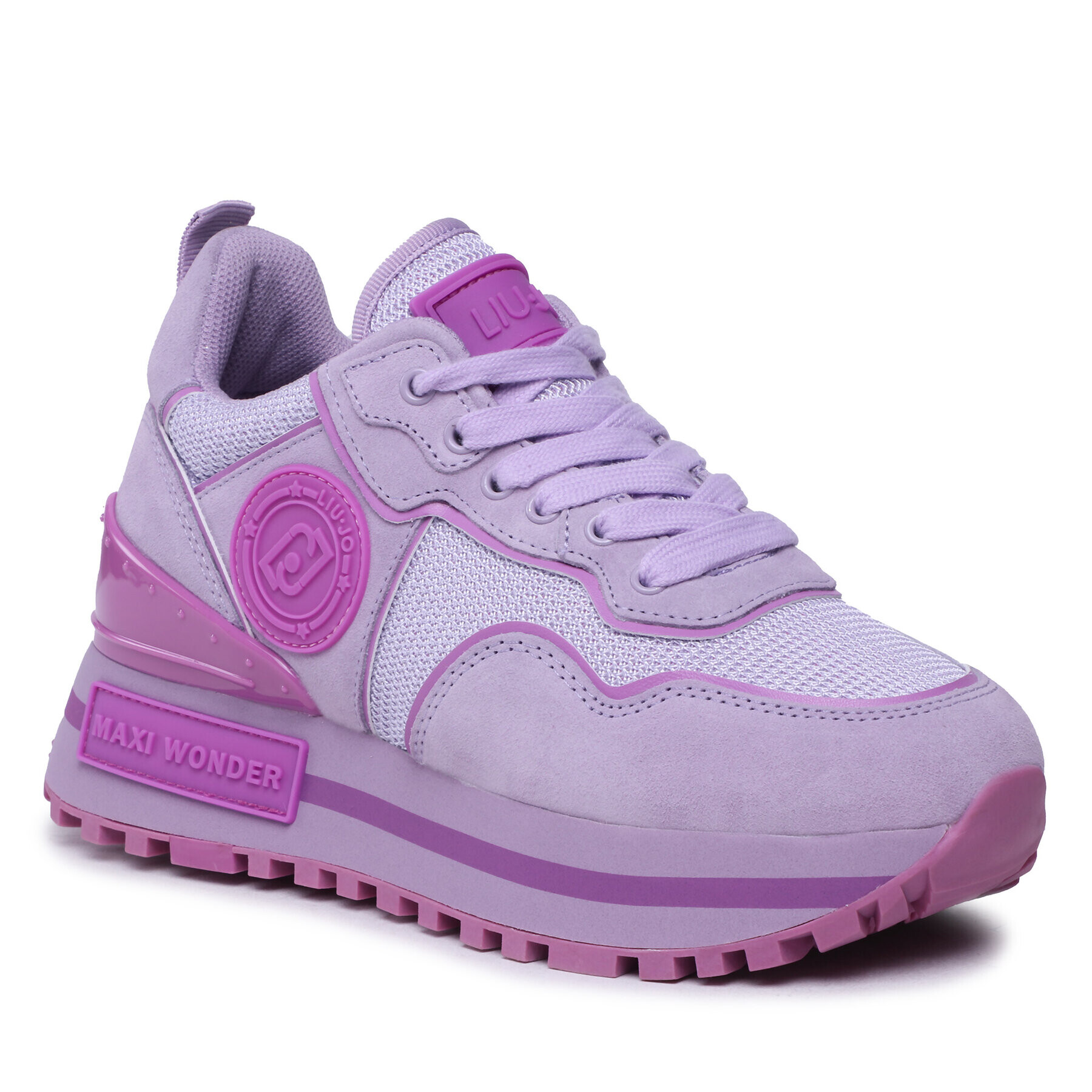 Liu Jo Сникърси Maxi Wonder 52 BA3085 PX027 Виолетов - Pepit.bg