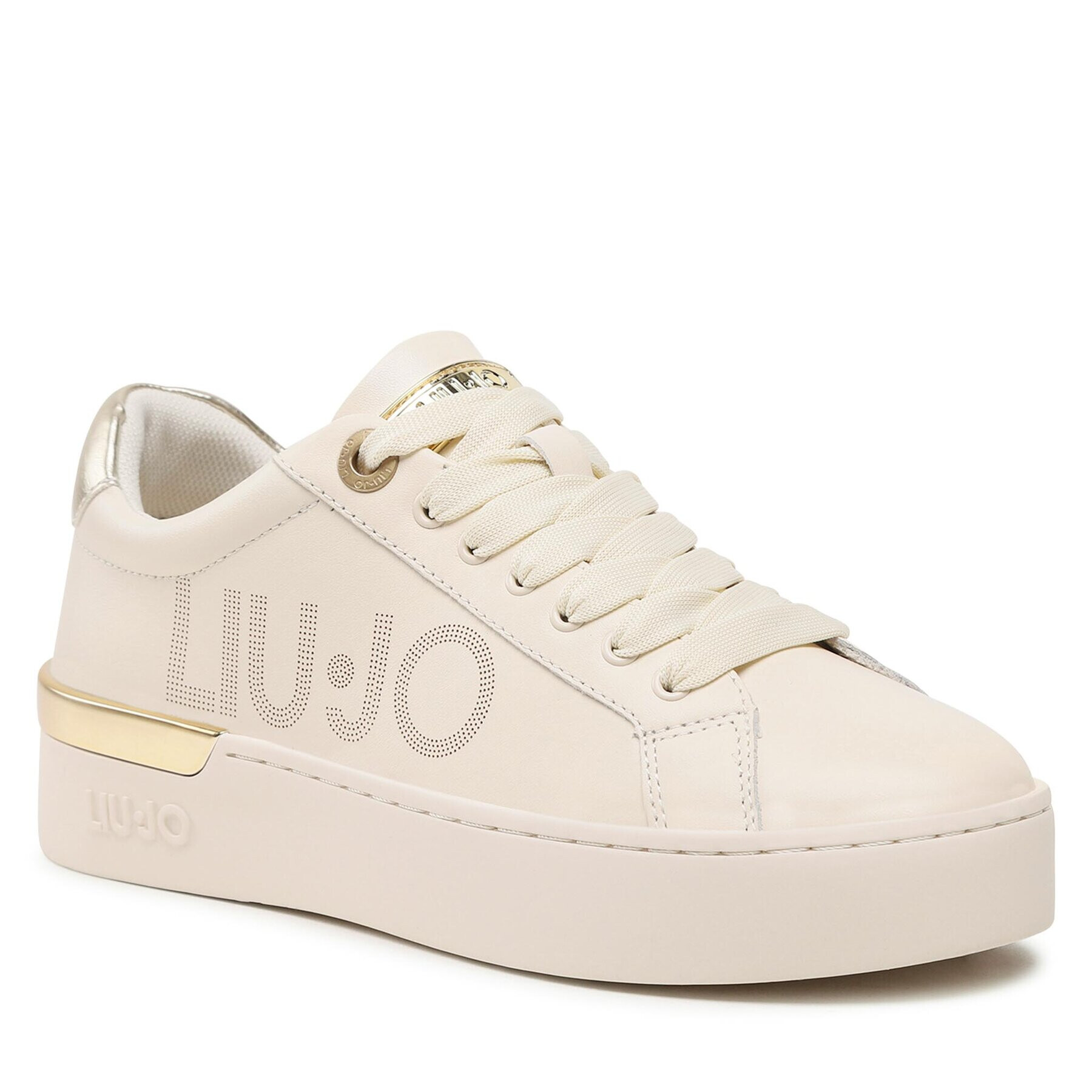 Liu Jo Сникърси Silvia 65 BA3025 PX026 Екрю - Pepit.bg