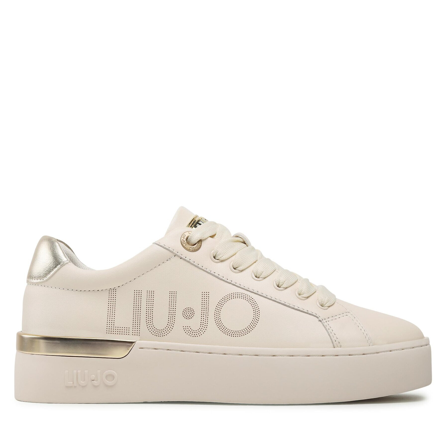 Liu Jo Сникърси Silvia 65 BA3025 PX026 Екрю - Pepit.bg