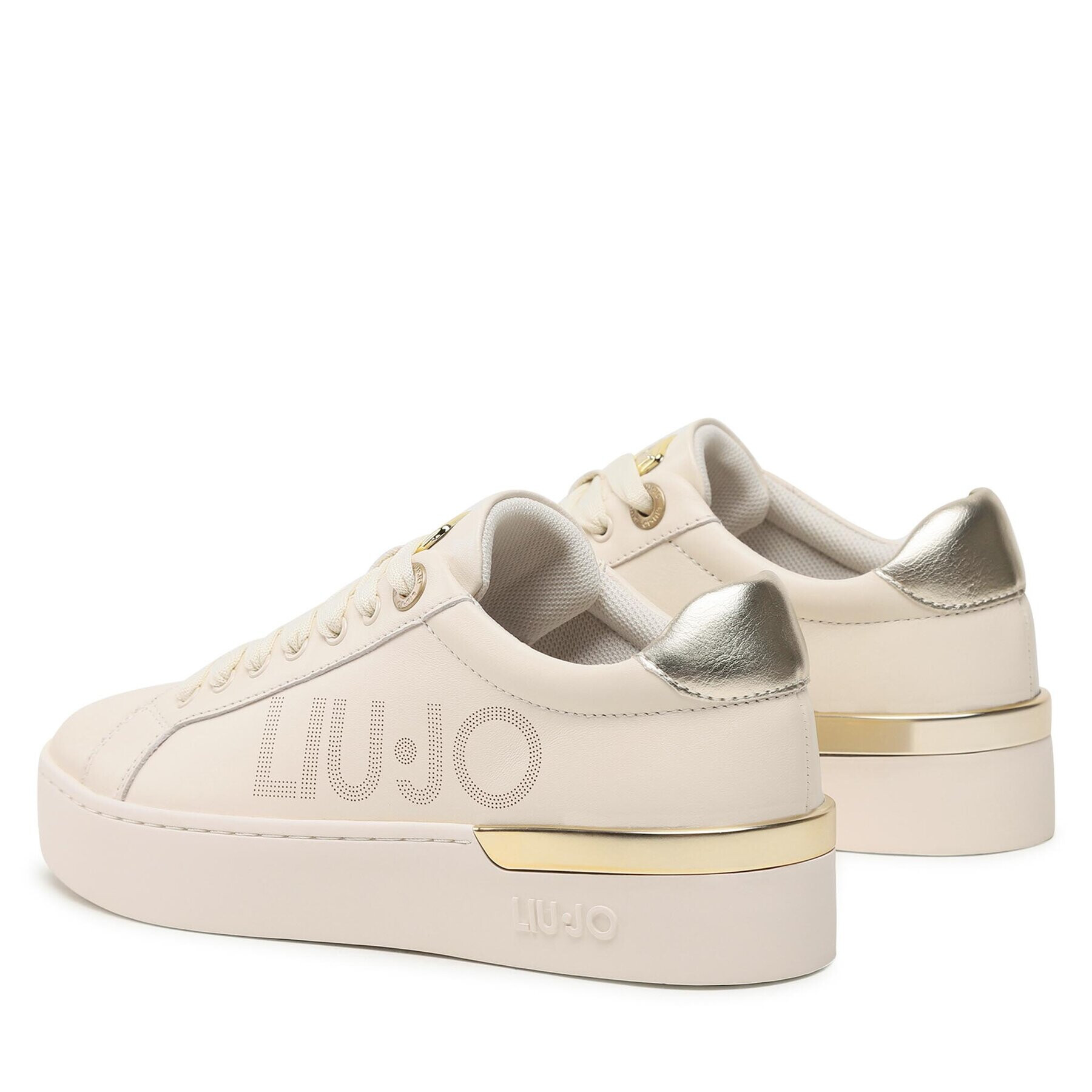 Liu Jo Сникърси Silvia 65 BA3025 PX026 Екрю - Pepit.bg