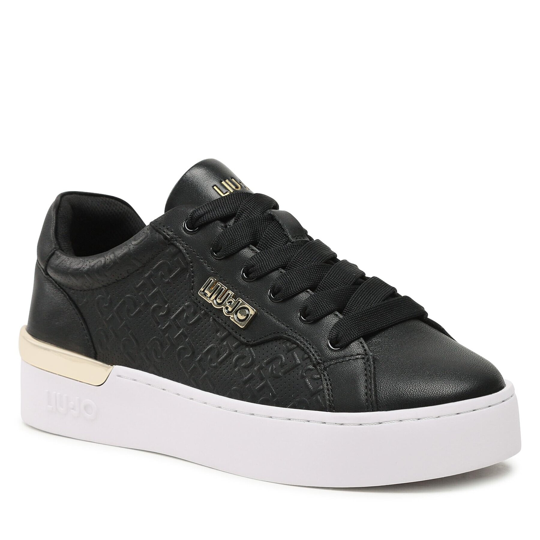 Liu Jo Сникърси Silvia 70 BA3023 PX298 Черен - Pepit.bg