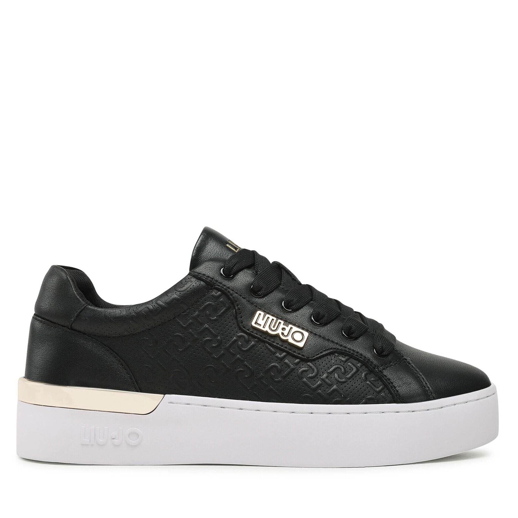 Liu Jo Сникърси Silvia 70 BA3023 PX298 Черен - Pepit.bg
