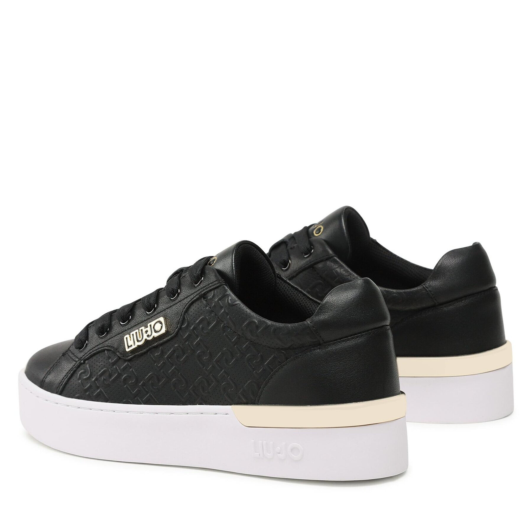 Liu Jo Сникърси Silvia 70 BA3023 PX298 Черен - Pepit.bg