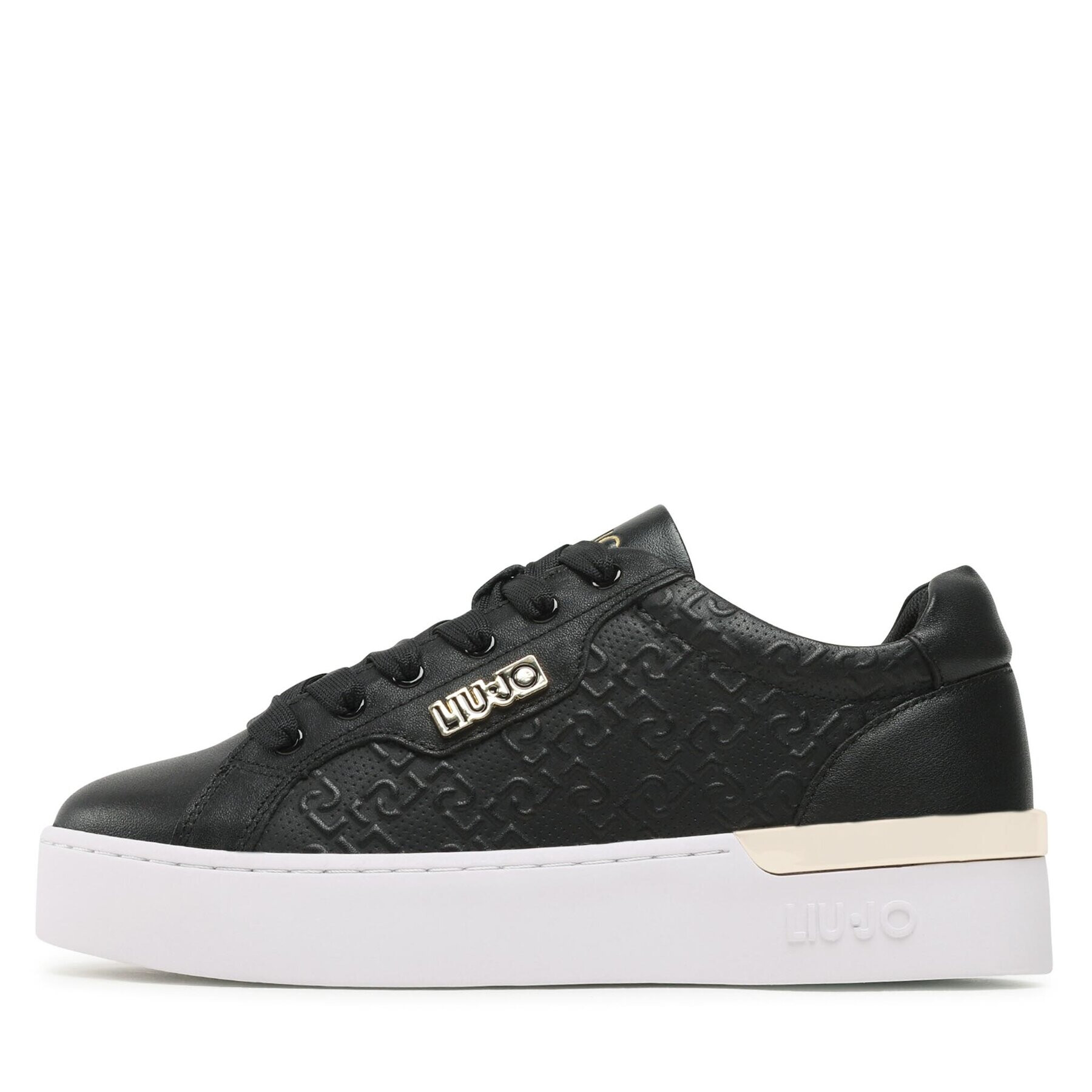Liu Jo Сникърси Silvia 70 BA3023 PX298 Черен - Pepit.bg