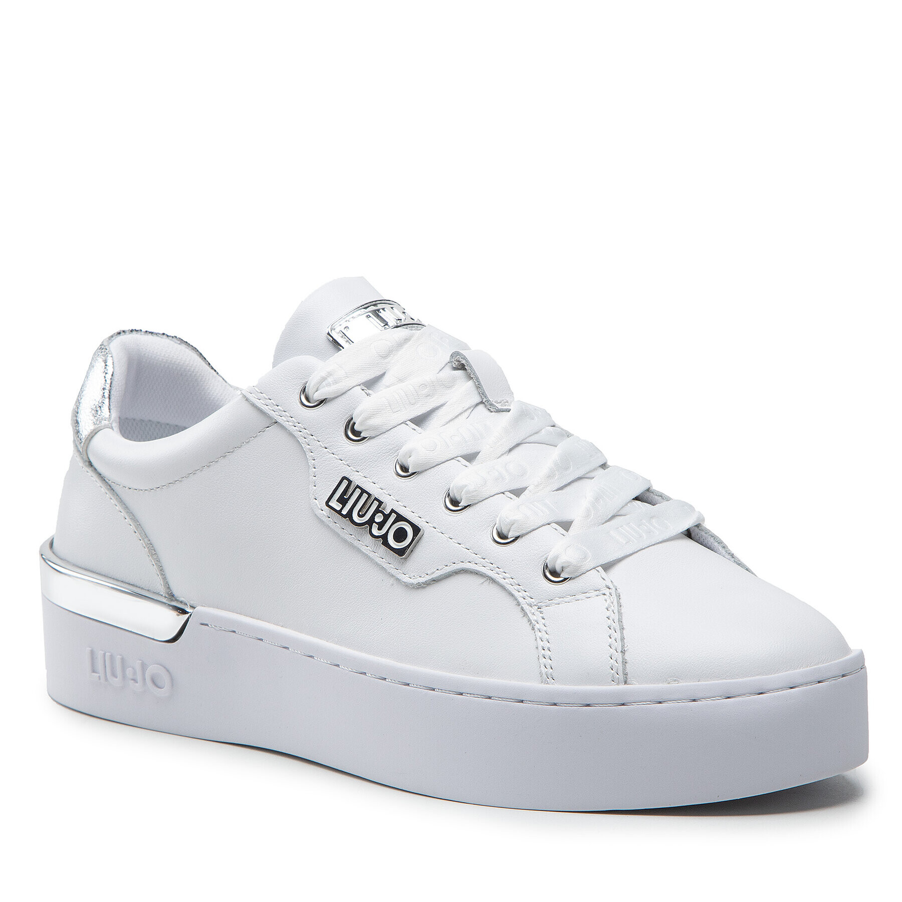 Liu Jo Сникърси Silvia 70 BF2051 P0102 Бял - Pepit.bg