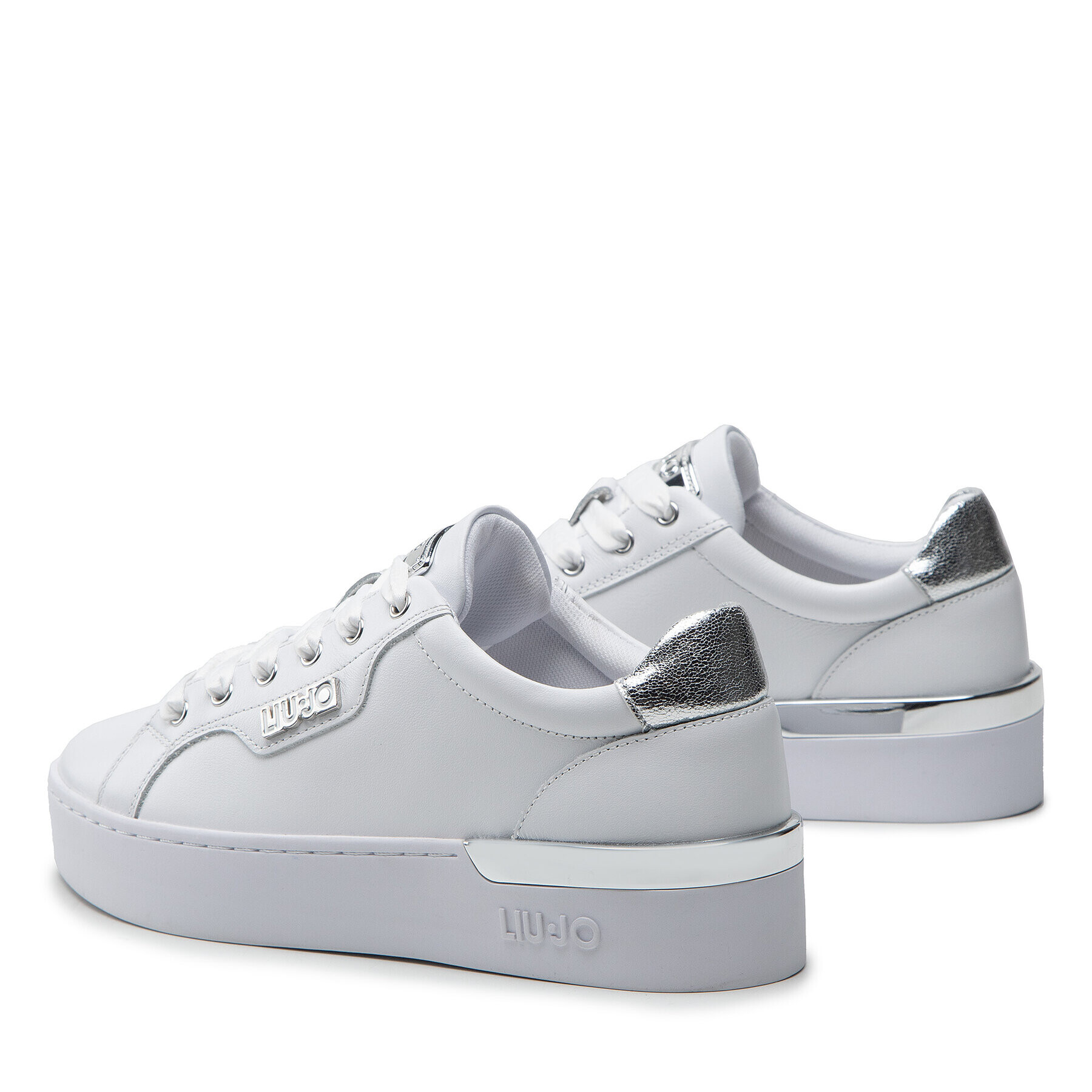 Liu Jo Сникърси Silvia 70 BF2051 P0102 Бял - Pepit.bg