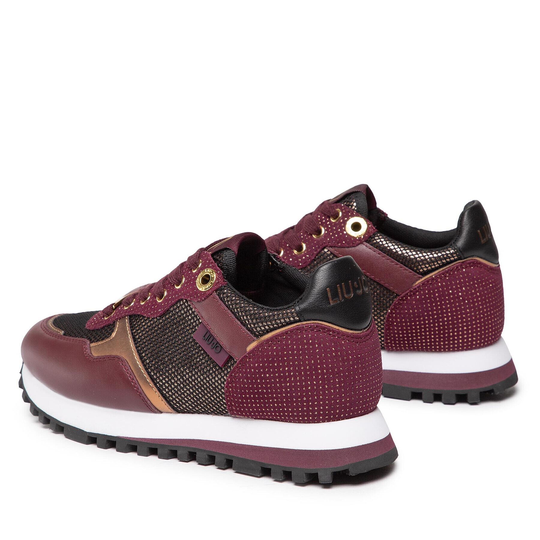 Liu Jo Сникърси Wonder 01 BF2061 PX239 Бордо - Pepit.bg