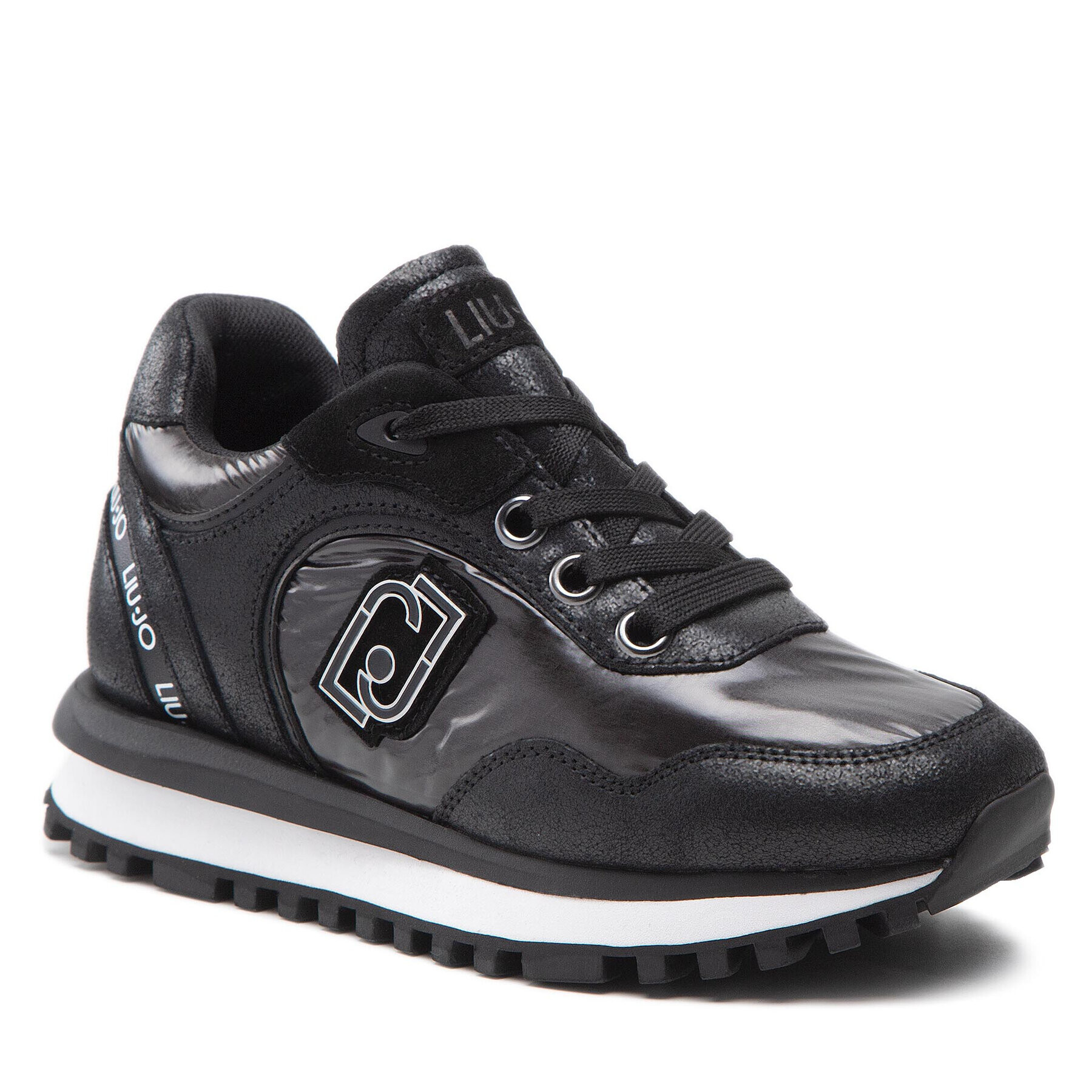 Liu Jo Сникърси Wonder up 5 BF2151 PX003 Черен - Pepit.bg