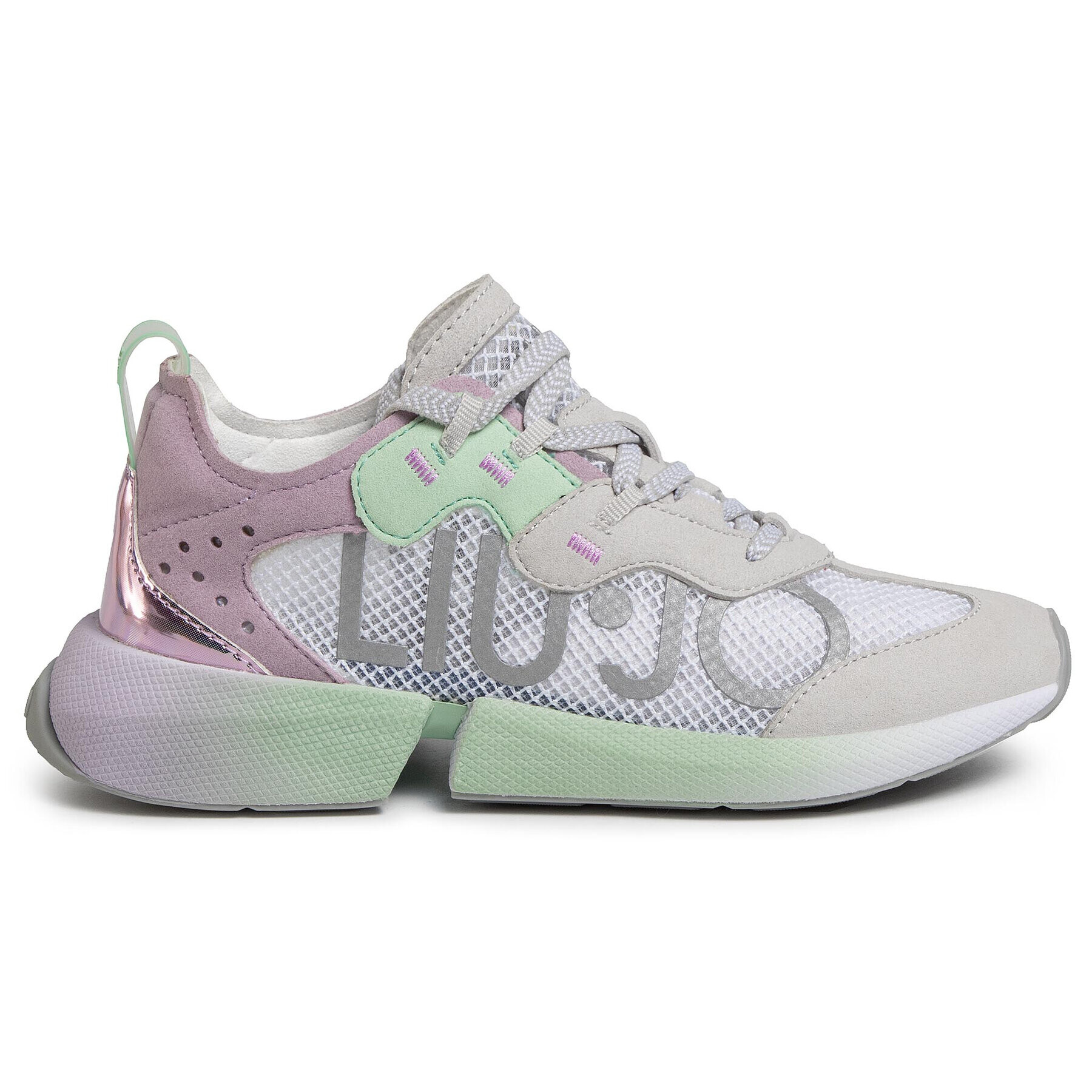 Liu Jo Сникърси Yulia 04 BA0049 TX063 Сив - Pepit.bg