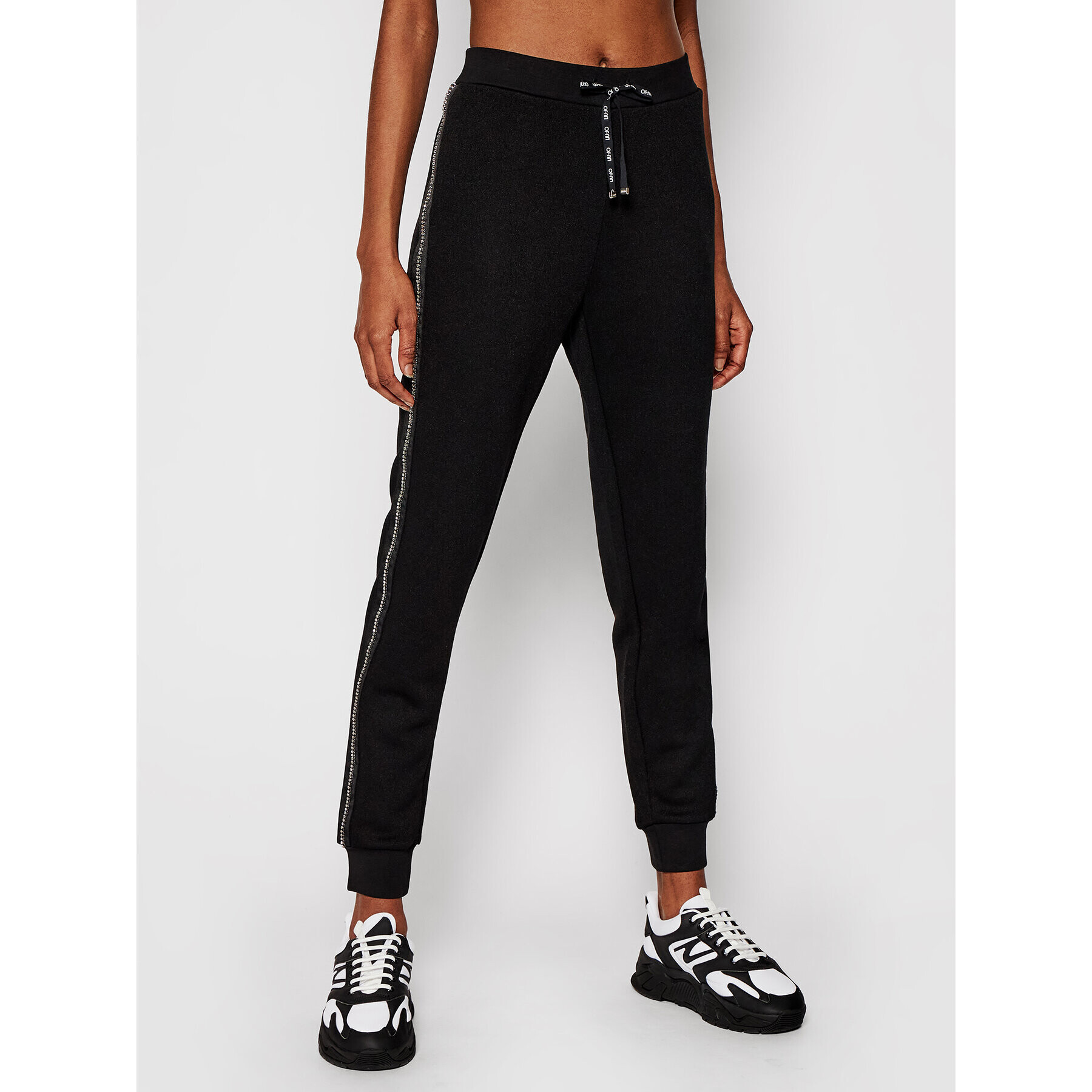 Liu Jo Sport Долнище анцуг TA1089 J6178 Черен Regular Fit - Pepit.bg