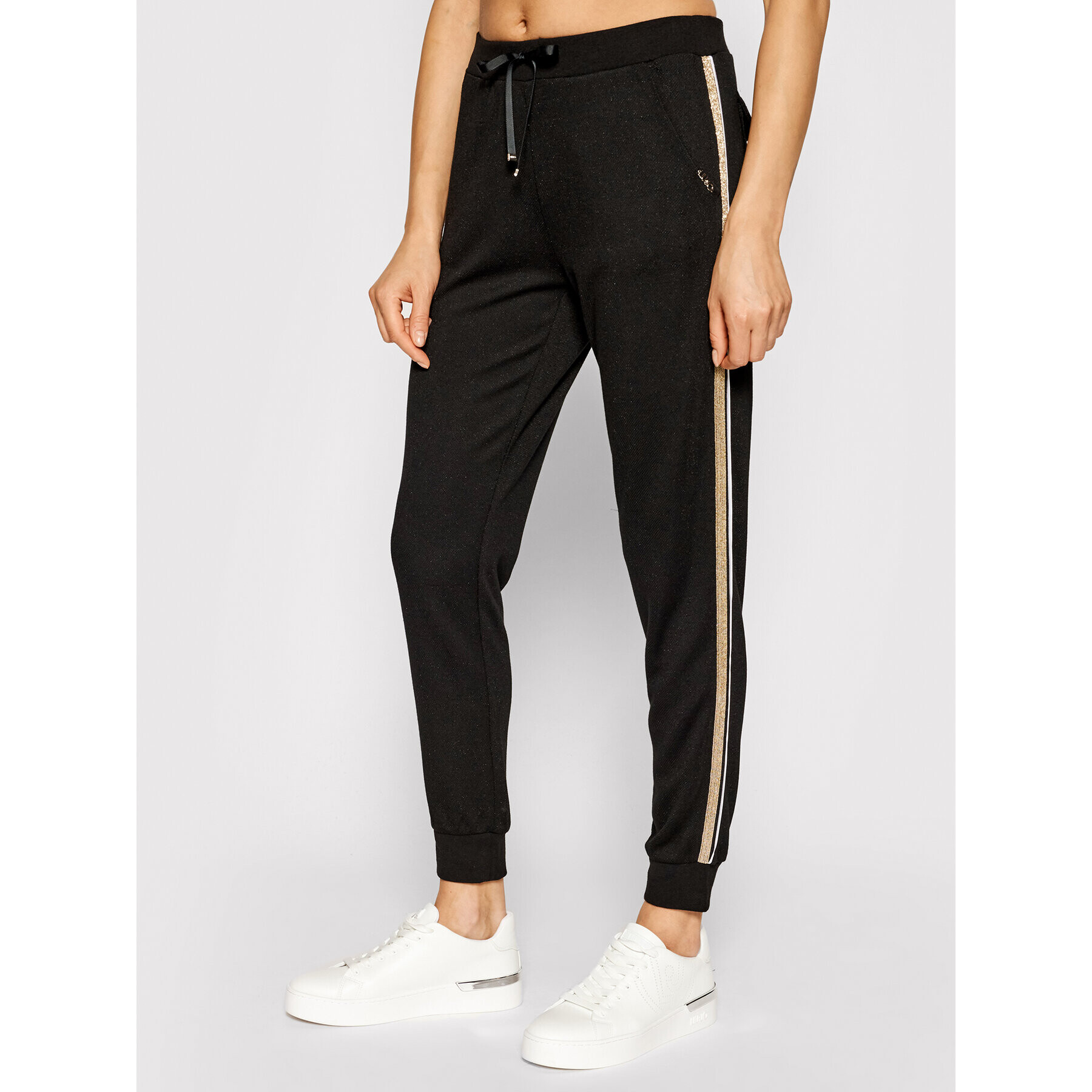 Liu Jo Sport Долнище анцуг TA1143 J6176 Черен Regular Fit - Pepit.bg
