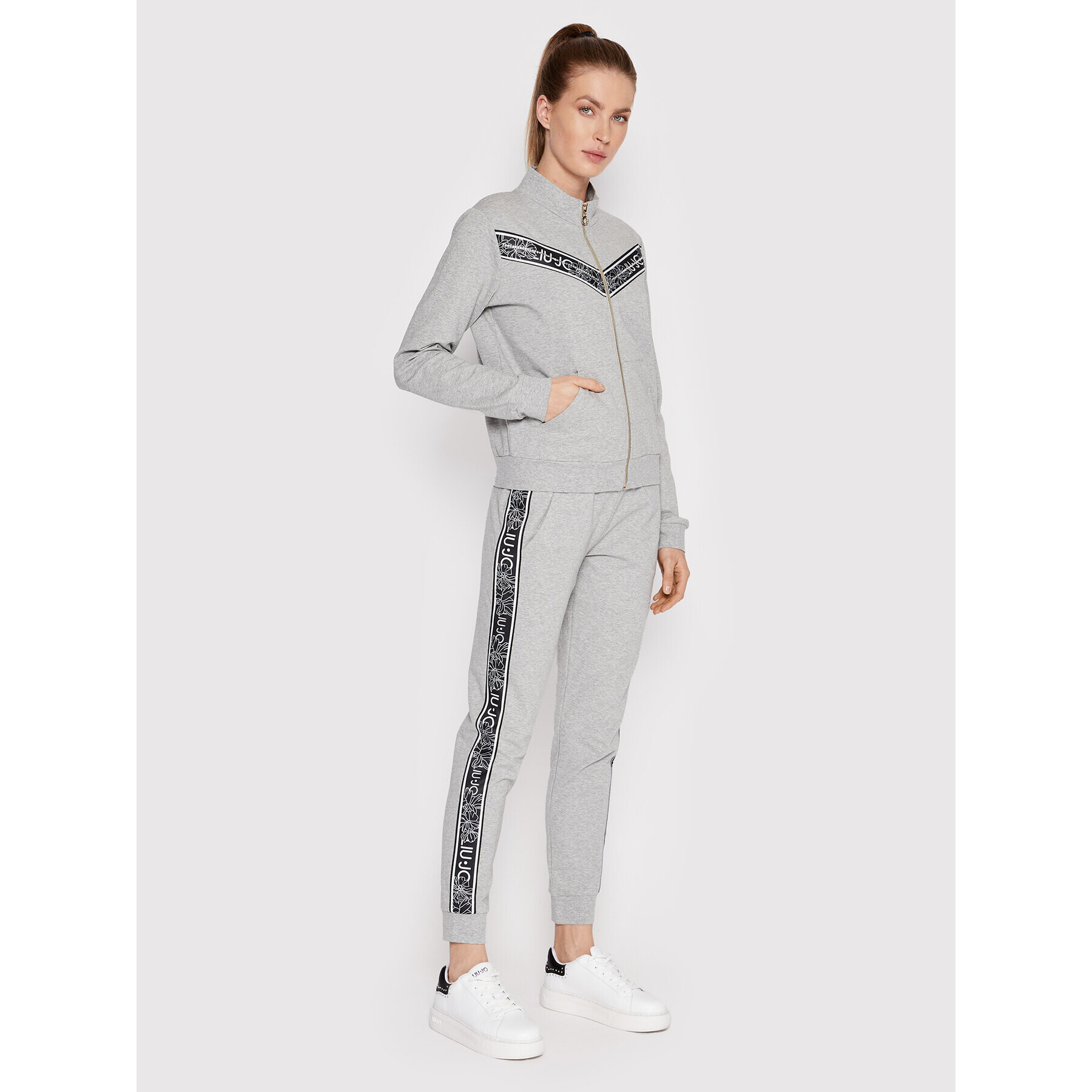 Liu Jo Sport Долнище анцуг TA2066 FS090 Сив Regular Fit - Pepit.bg