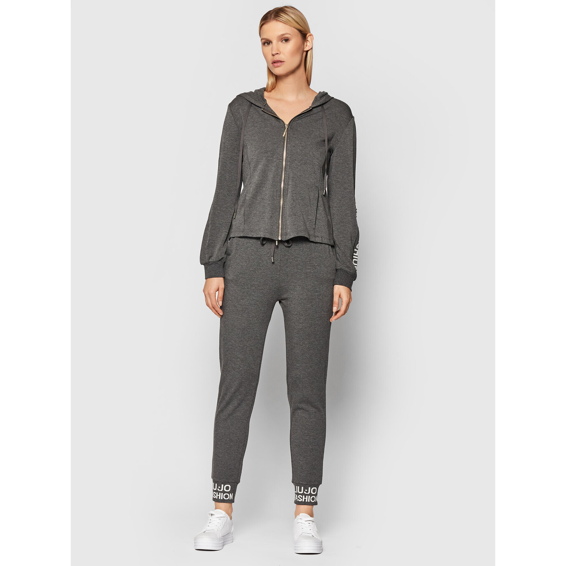 Liu Jo Sport Долнище анцуг TF1118 F0576 Сив Regular Fit - Pepit.bg