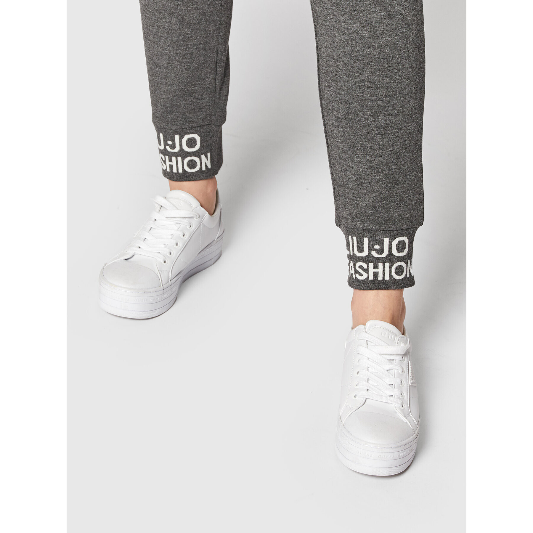 Liu Jo Sport Долнище анцуг TF1118 F0576 Сив Regular Fit - Pepit.bg