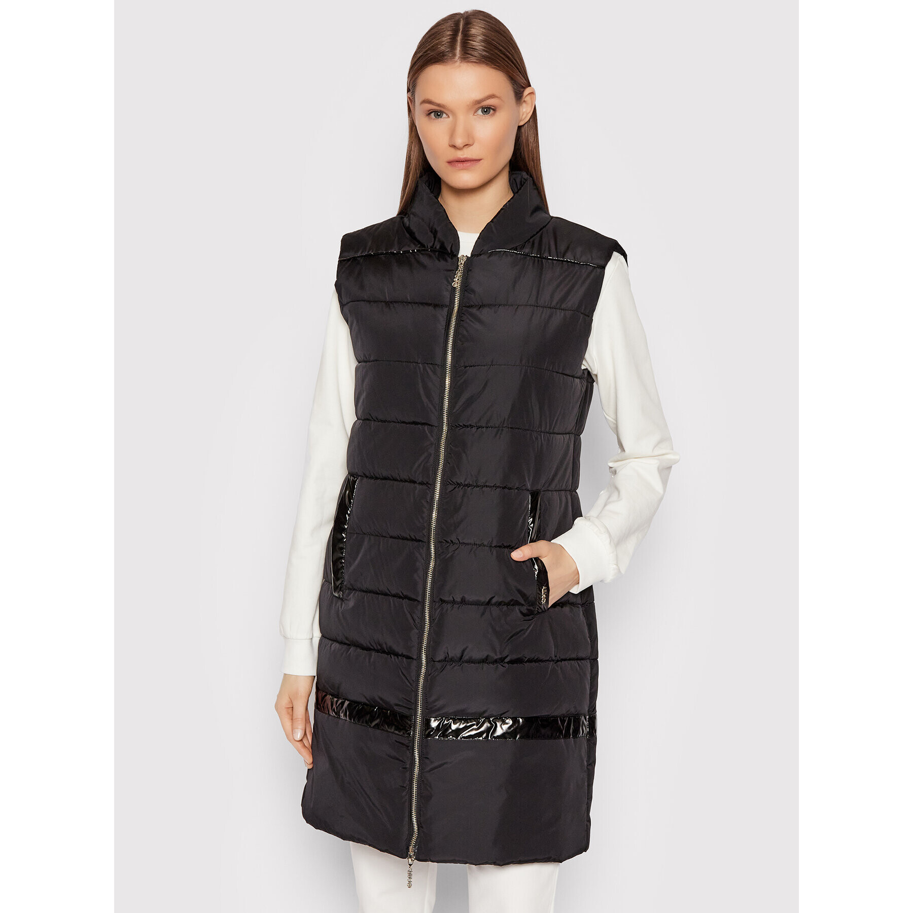 Liu Jo Sport Елек TA2138 T8806 Черен Regular Fit - Pepit.bg