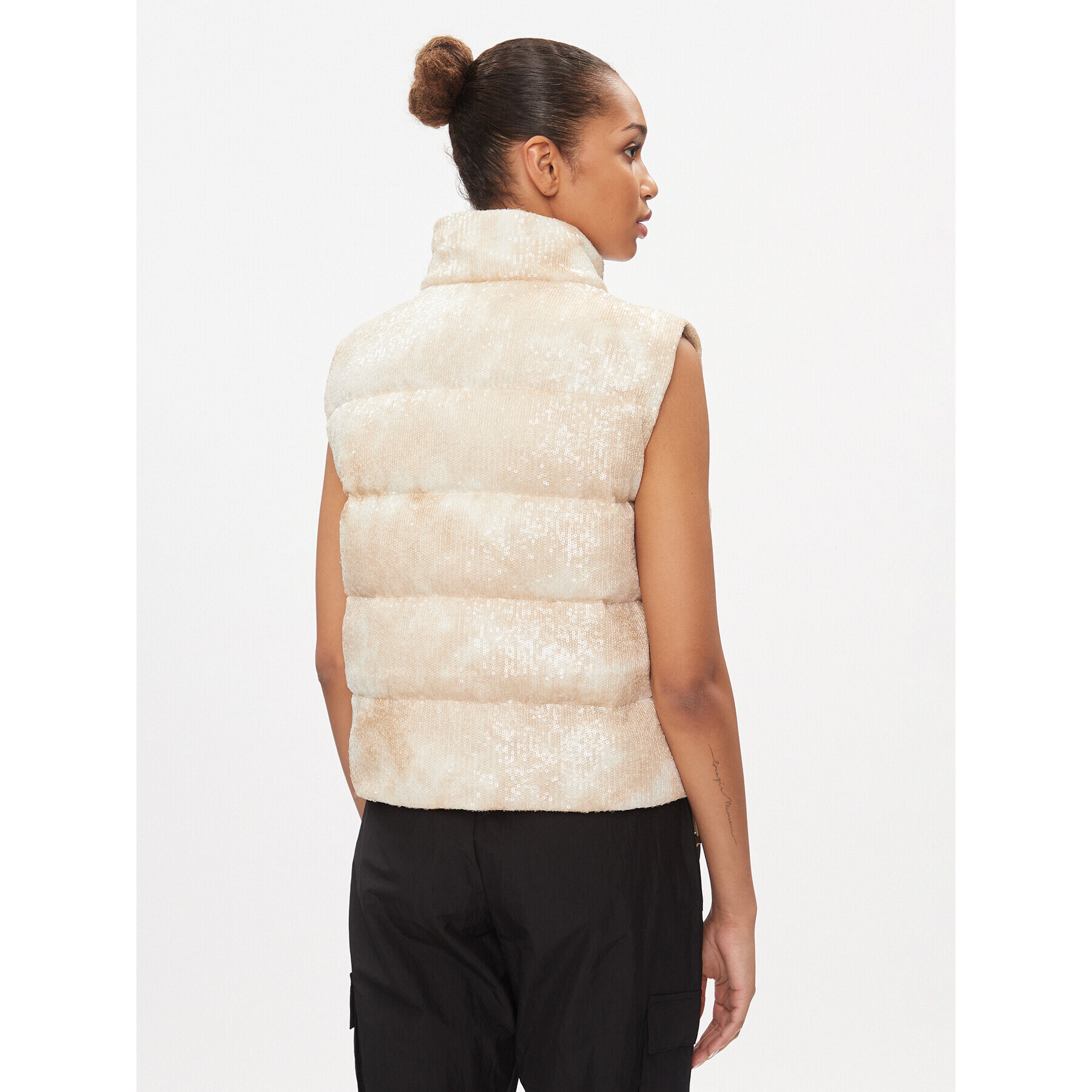 Liu Jo Sport Елек TA4061 J4623 Бежов Regular Fit - Pepit.bg