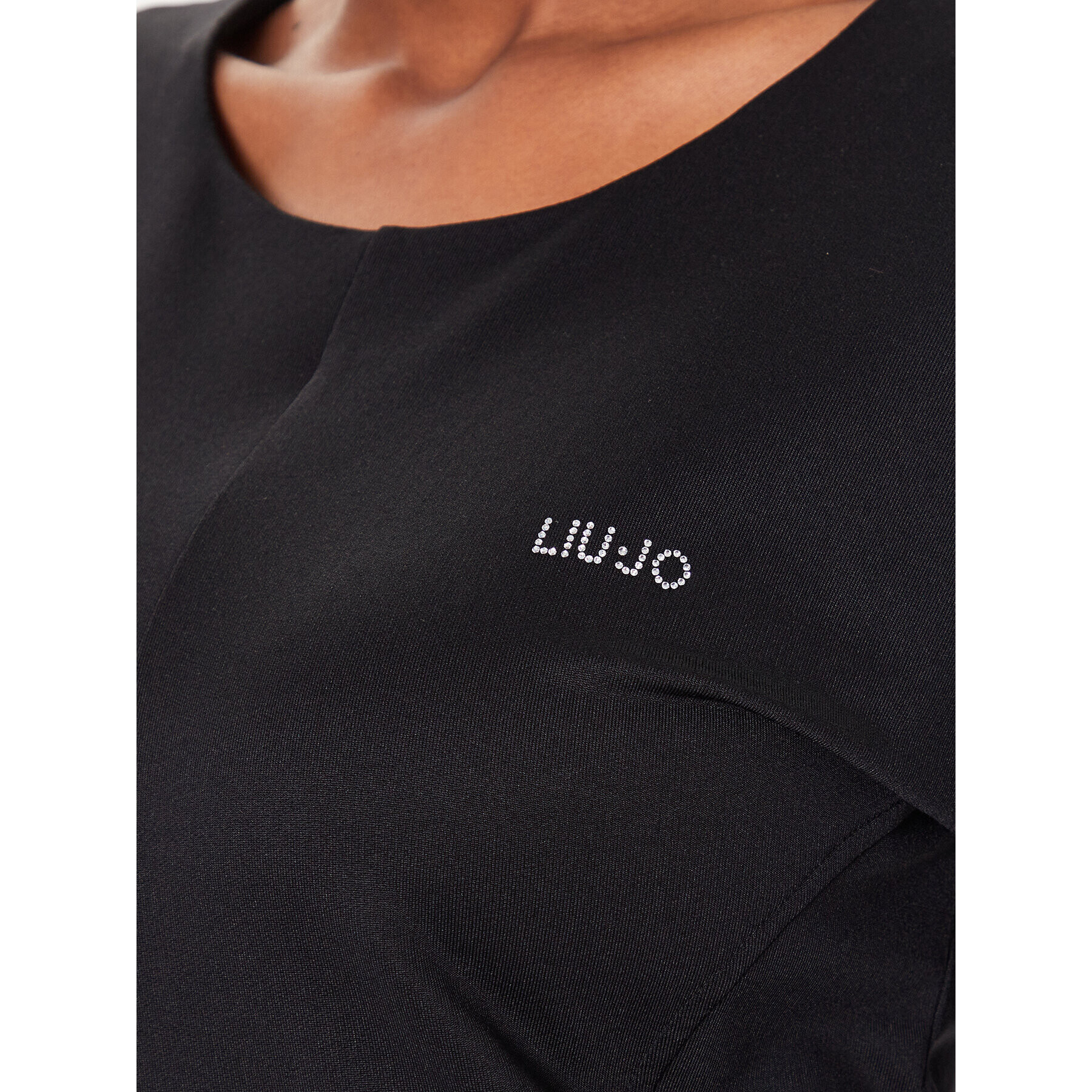 Liu Jo Sport Ежедневна рокля TA3031 F0869 Черен Regular Fit - Pepit.bg