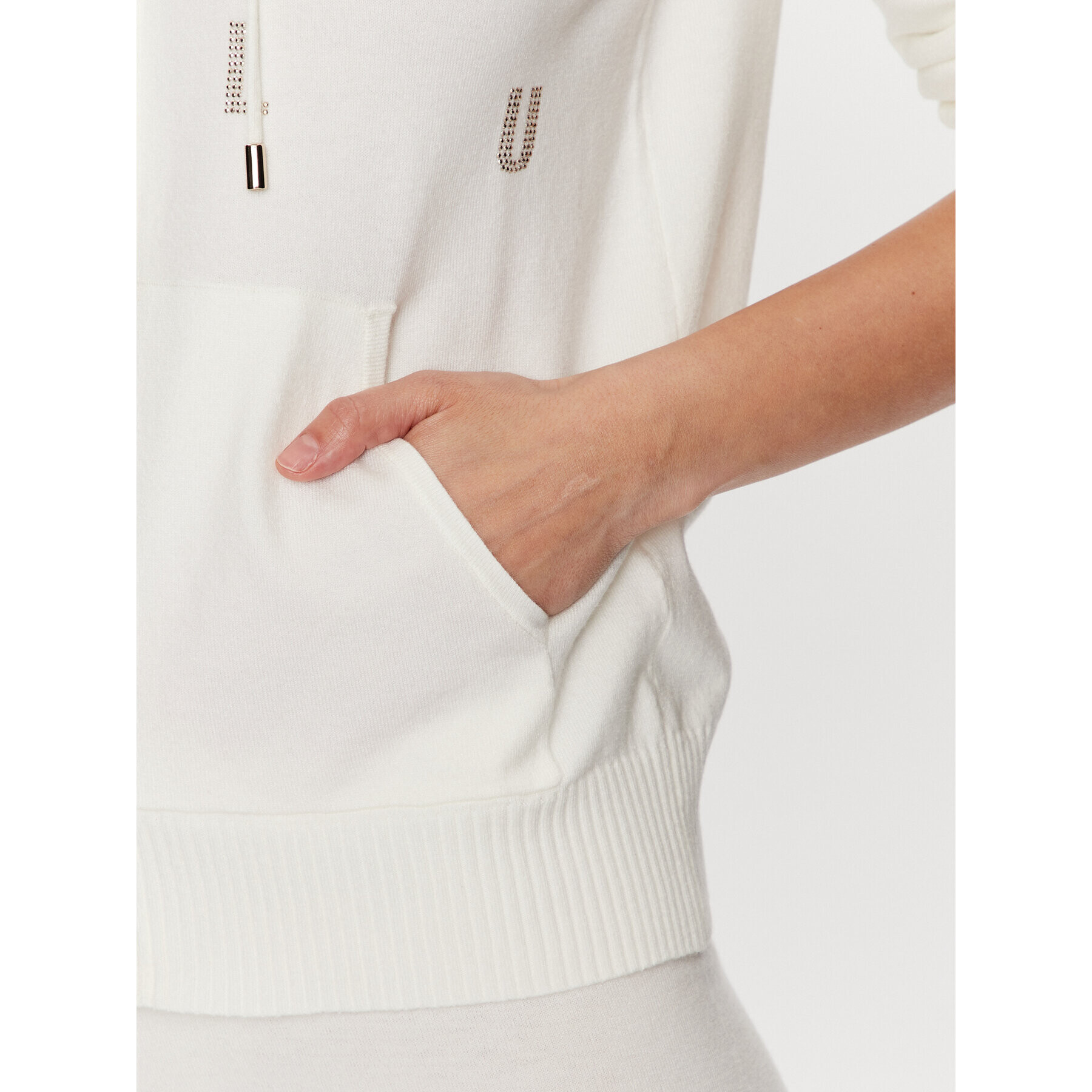 Liu Jo Sport Кардиган TA3052 MS005 Екрю Regular Fit - Pepit.bg