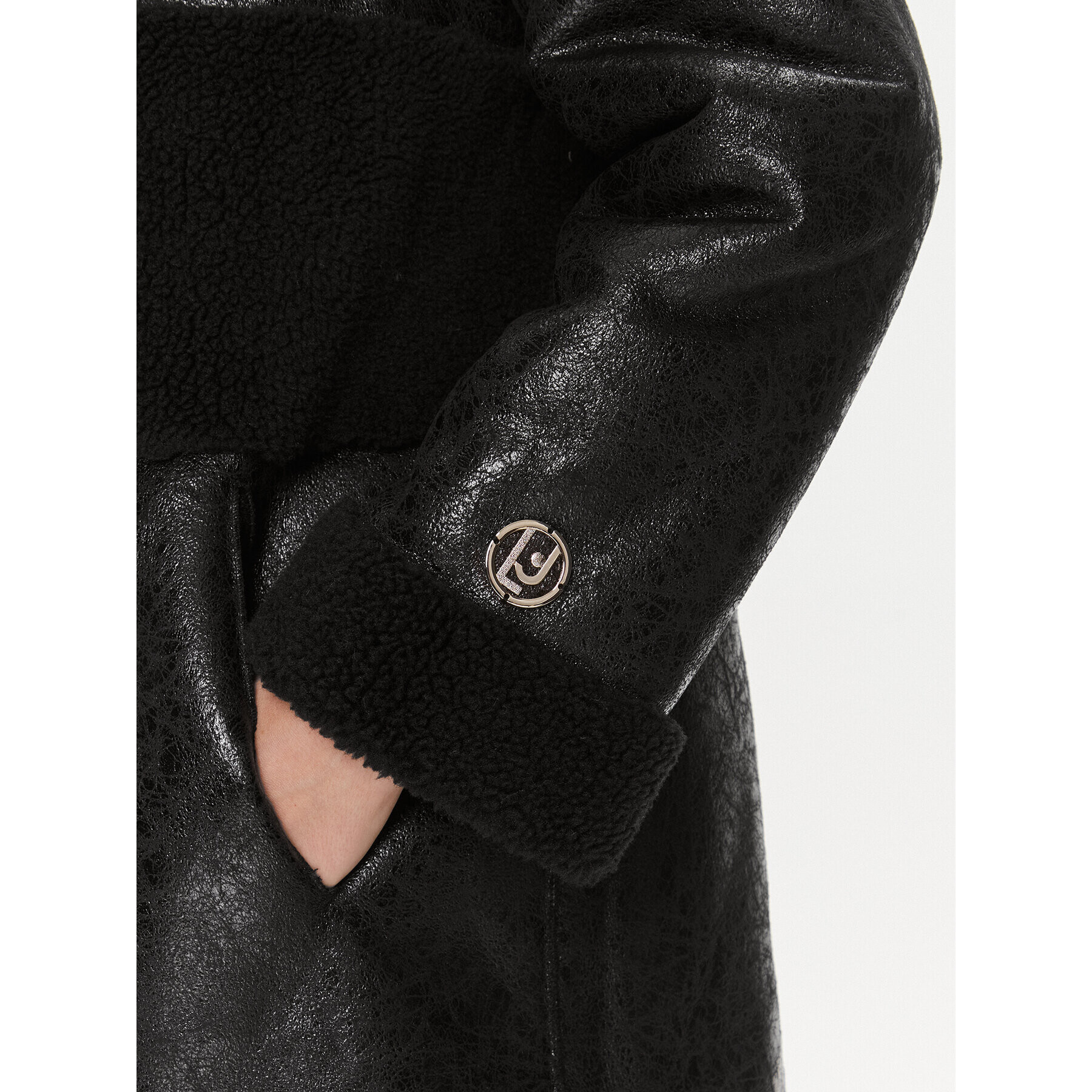 Liu Jo Sport Кожух TF3021 E0847 Черен Regular Fit - Pepit.bg